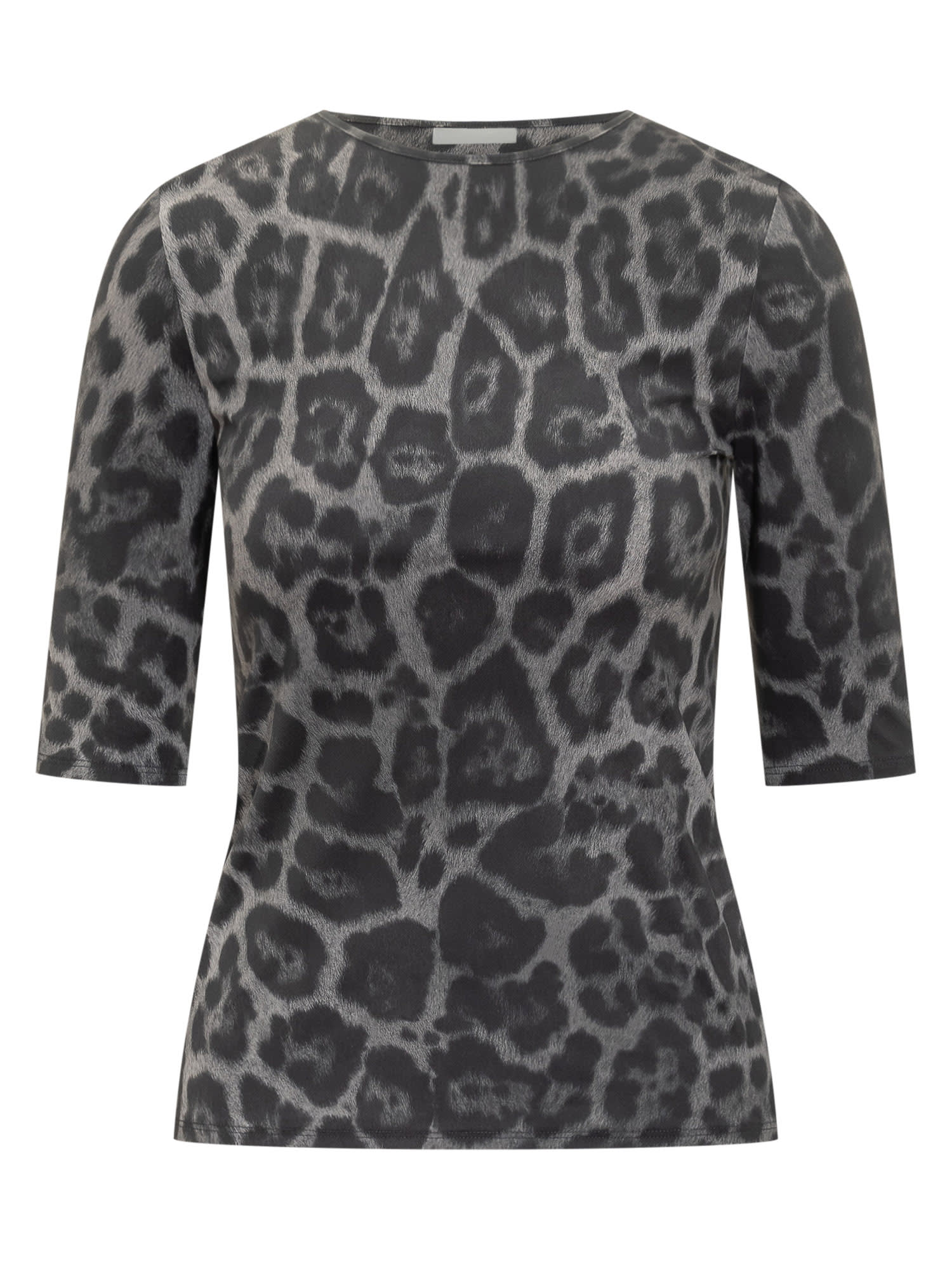 Stella Mccartney Leopard Print Top In Animal Print