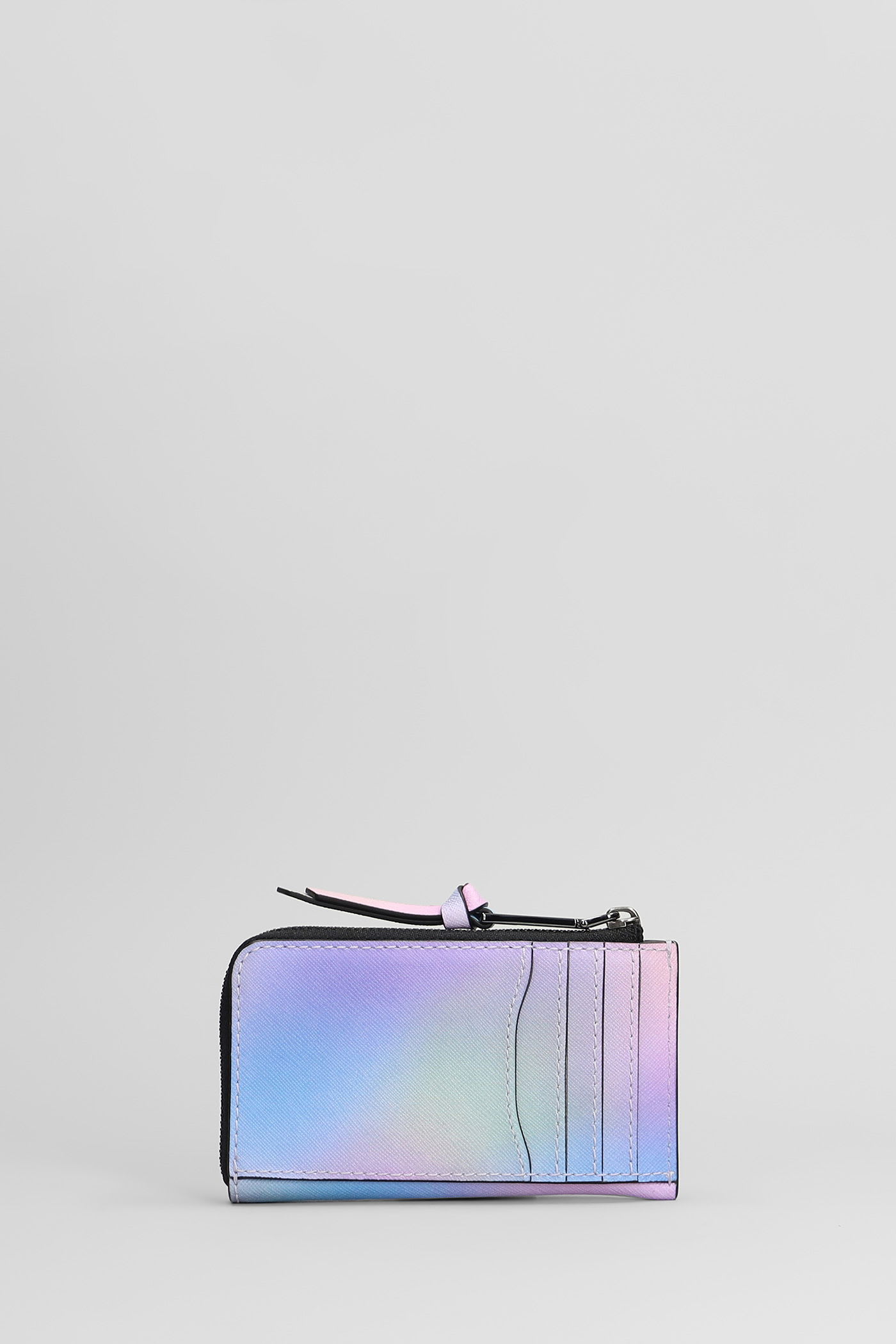 Marc Jacobs The Airbrush Utility Snapshot Top Zip Blue Multi Leather W In Multi
