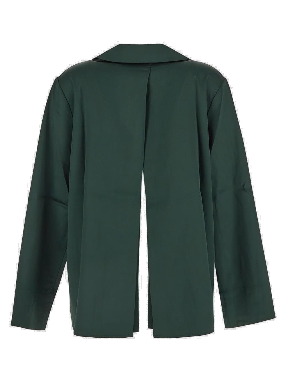 Shop Jacquemus Notte Blouse In Green