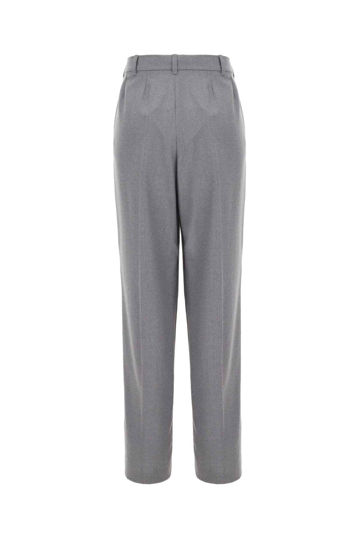 Shop Stella Mccartney Grey Wool Pants