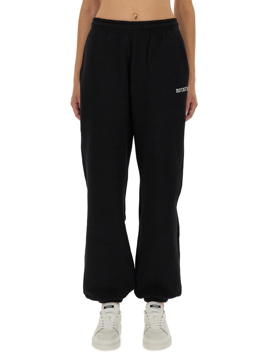 Rotate Birger Christensen Track Pants In Black