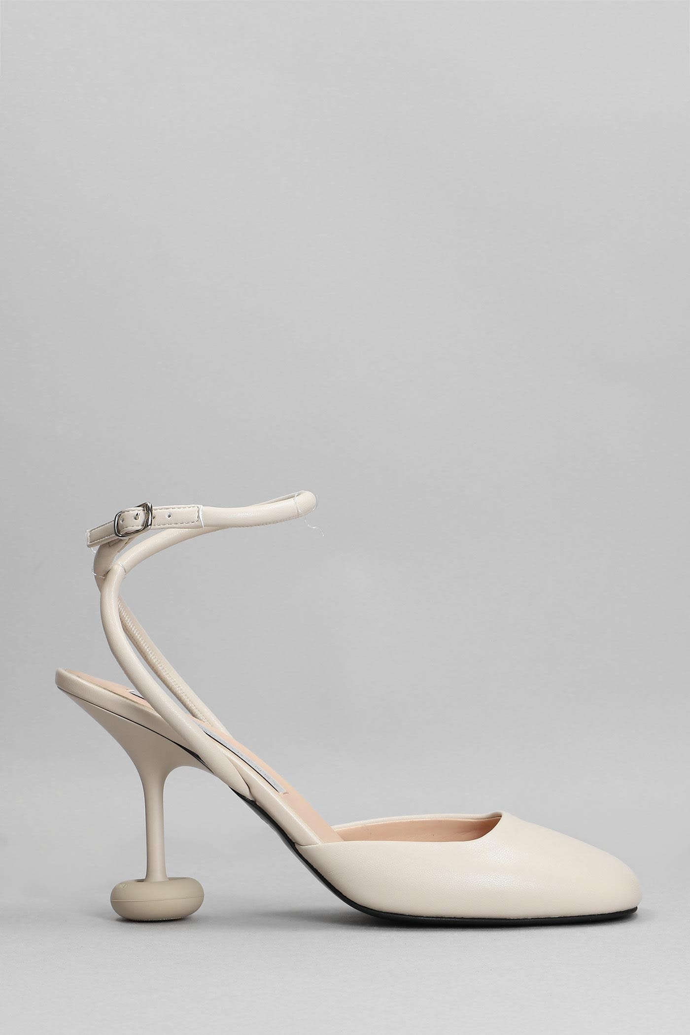 Stella McCartney Sandals In Beige Polyester