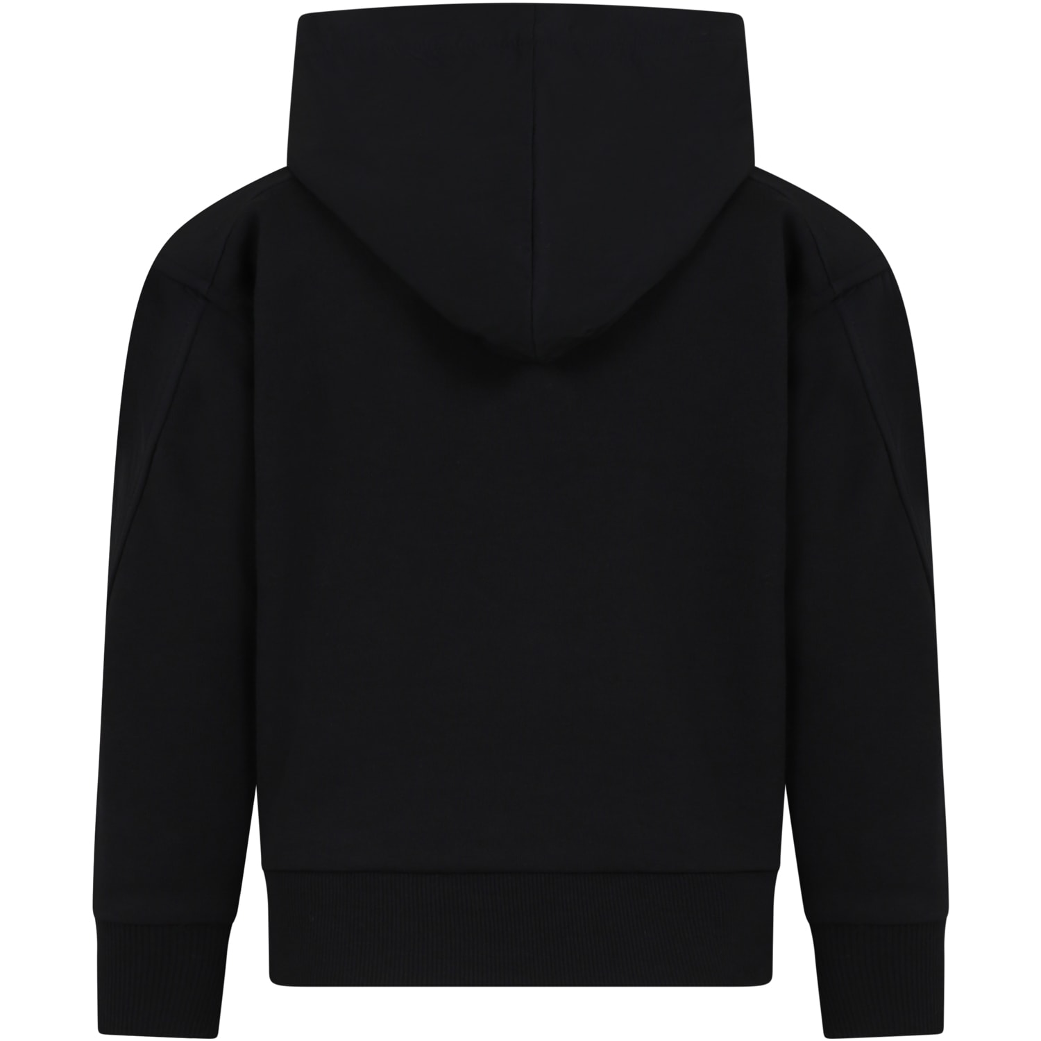 Shop Calvin Klein Black Sweatshirt For Boy With Logo
