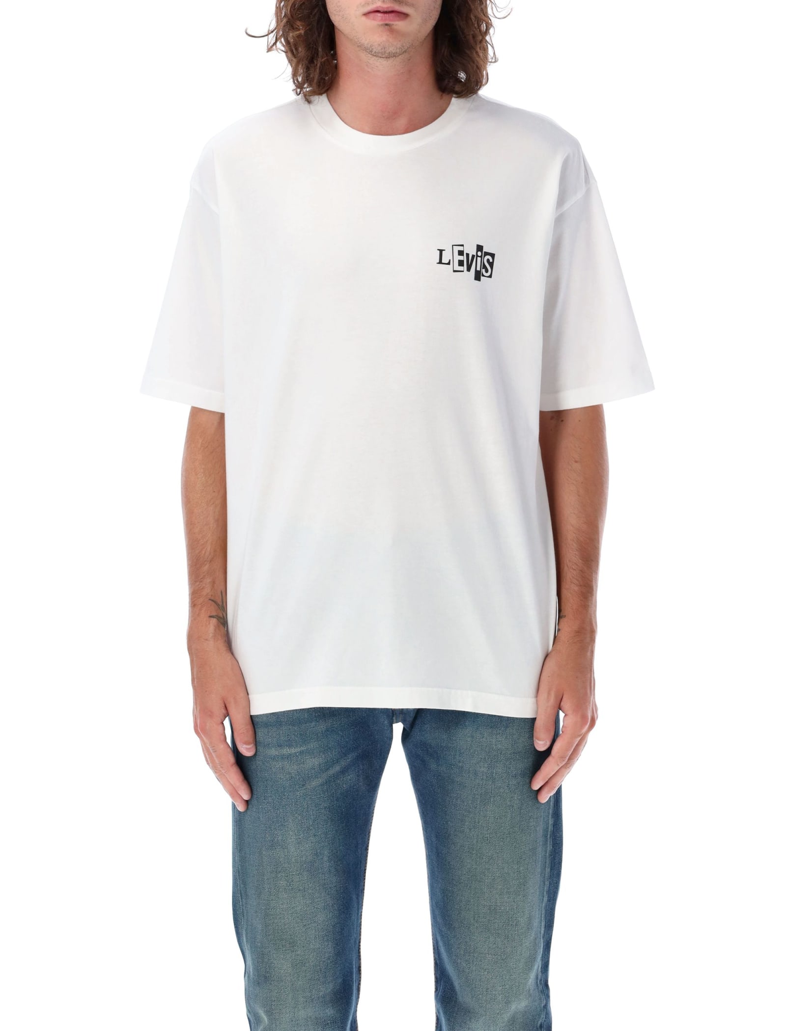 Shop Levi's Graphic Box T-shirt In White