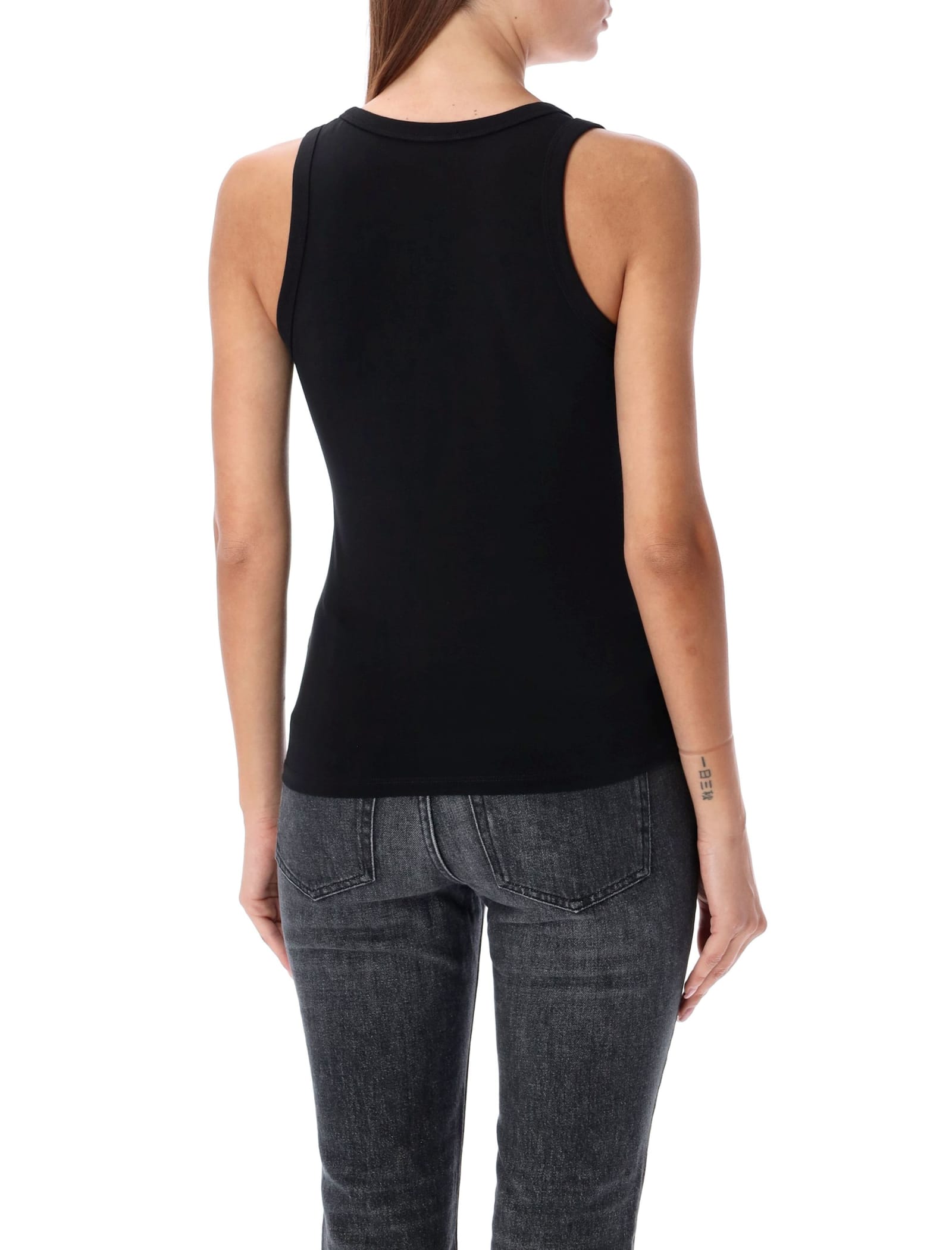 Diesel Black T-lynys-od Tank Top In Black