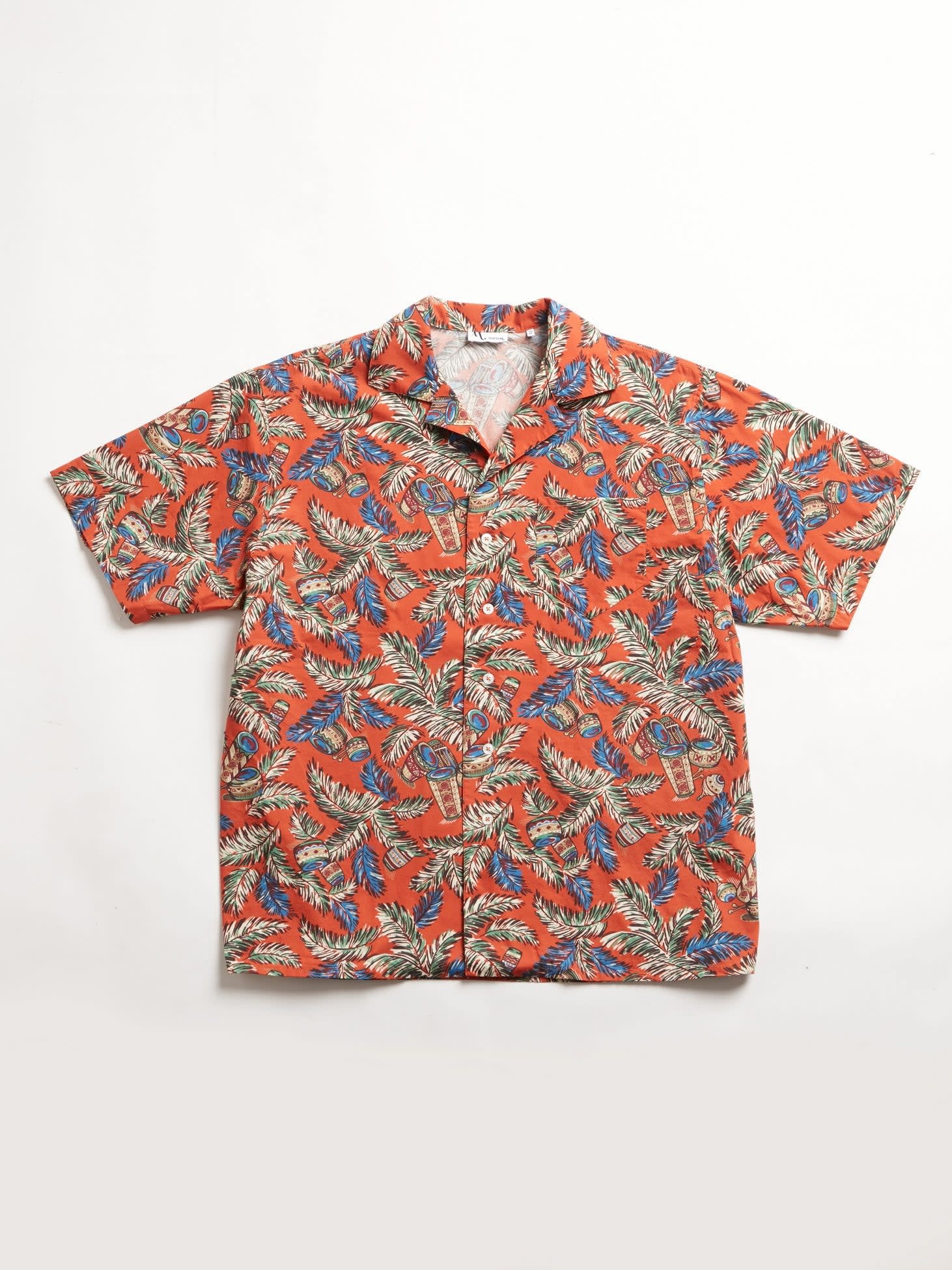 Doppiaa Aambala Tropical Pattern Shirt