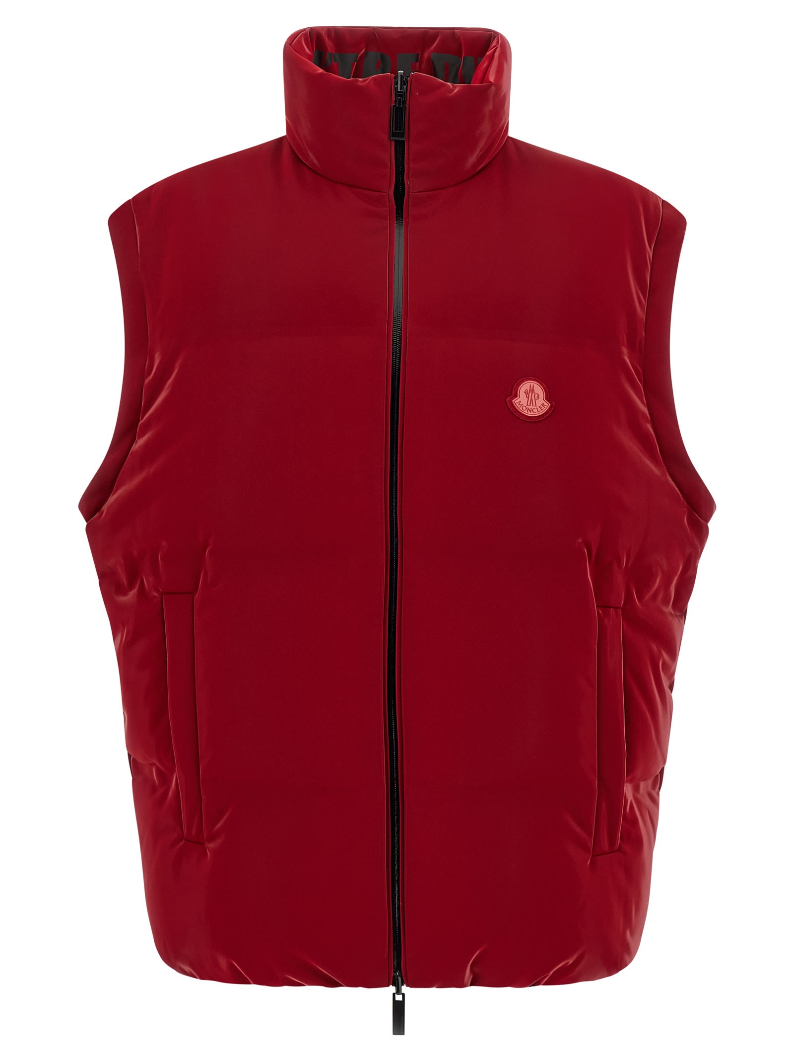 Moncler Genius Moncler X Asap Rocky Throttle Down Jacket In Red