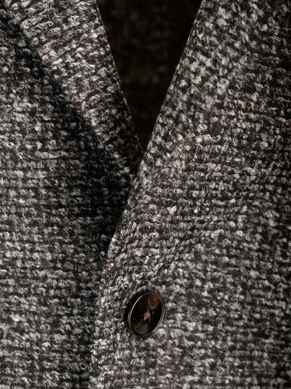 Shop Gabriele Pasini Wool Blend Jacket In Grey