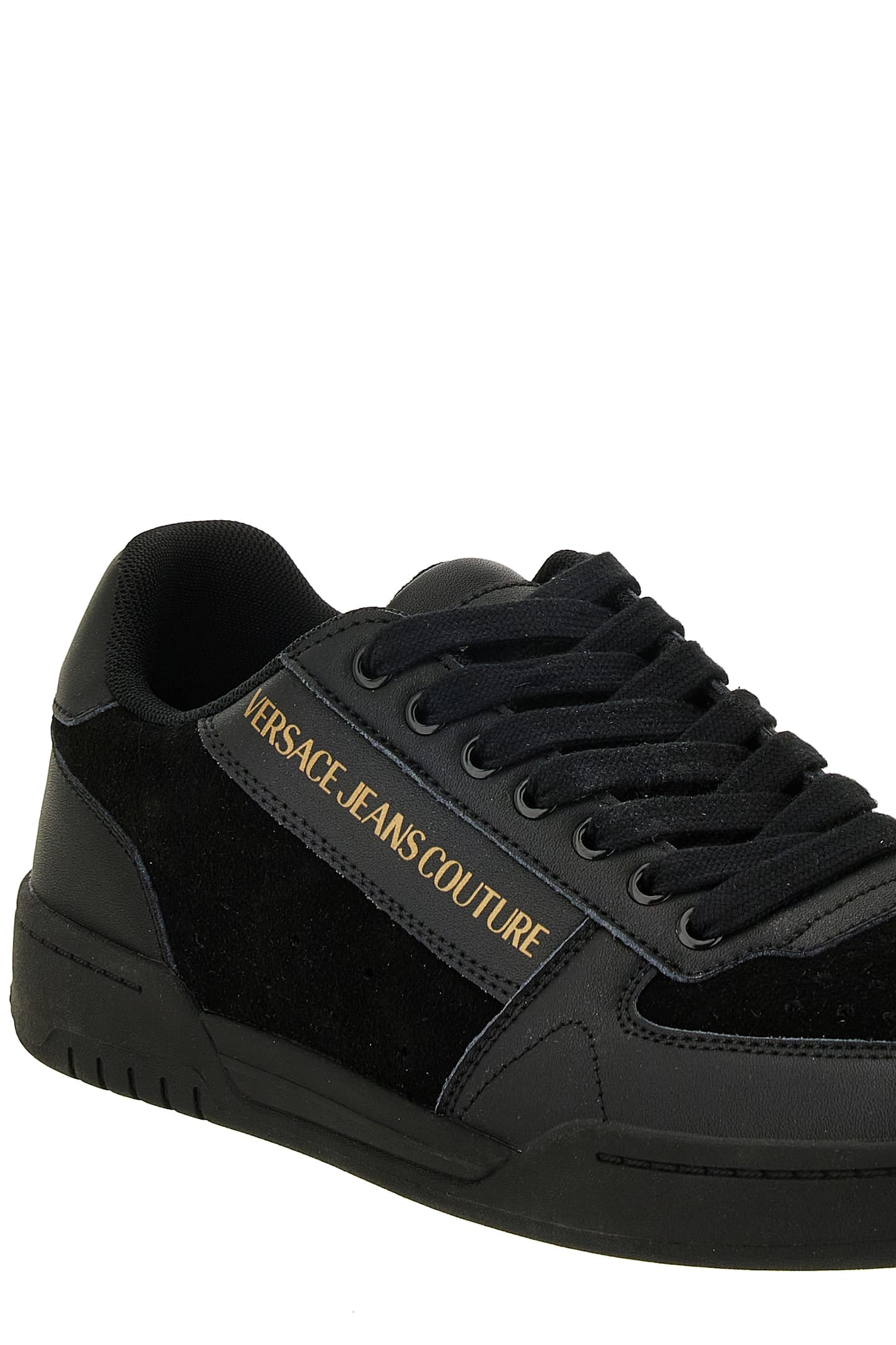 Versace Jeans Couture Sneakers In Black