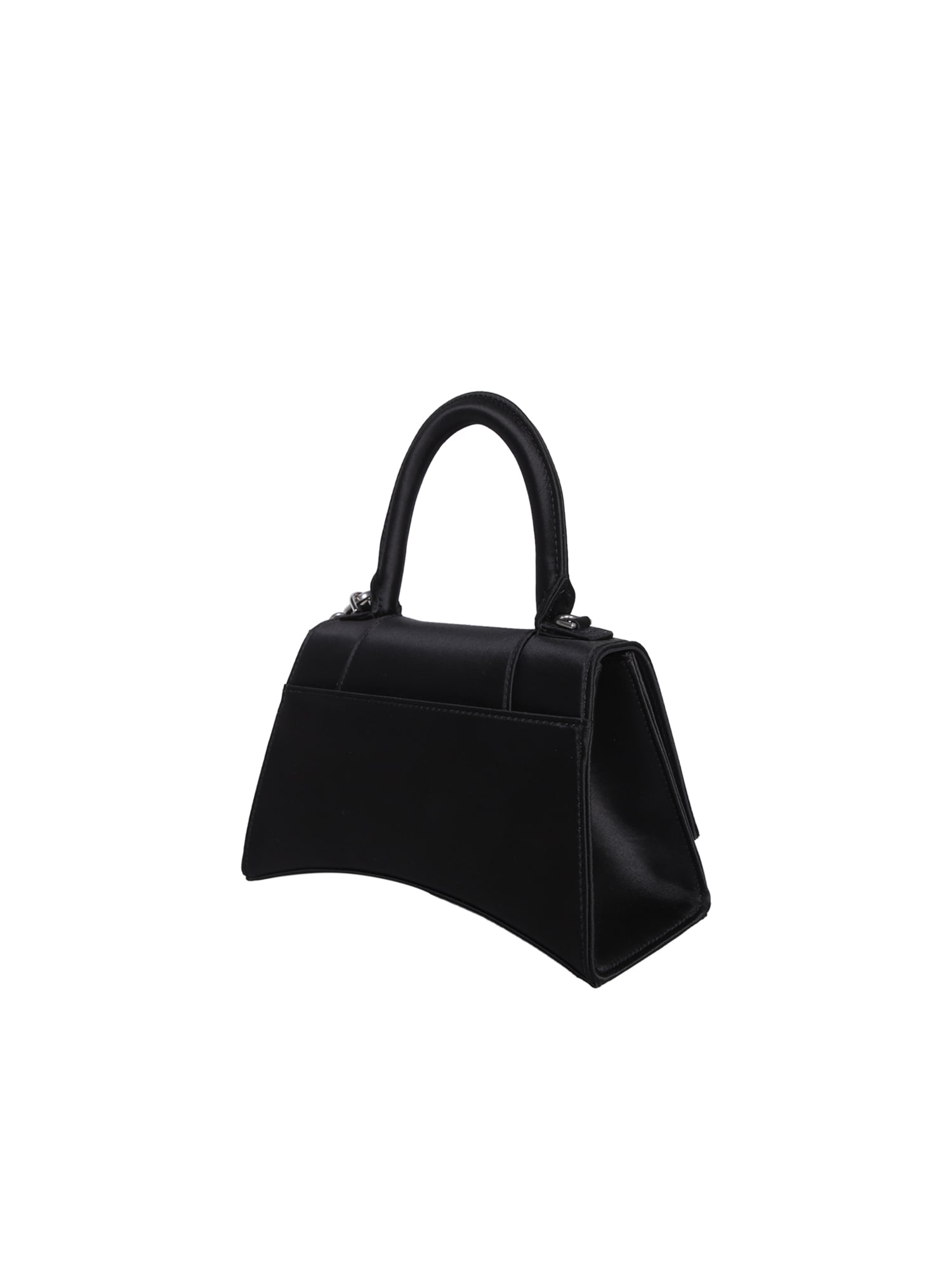 Shop Balenciaga Hourglass Small Black Bag