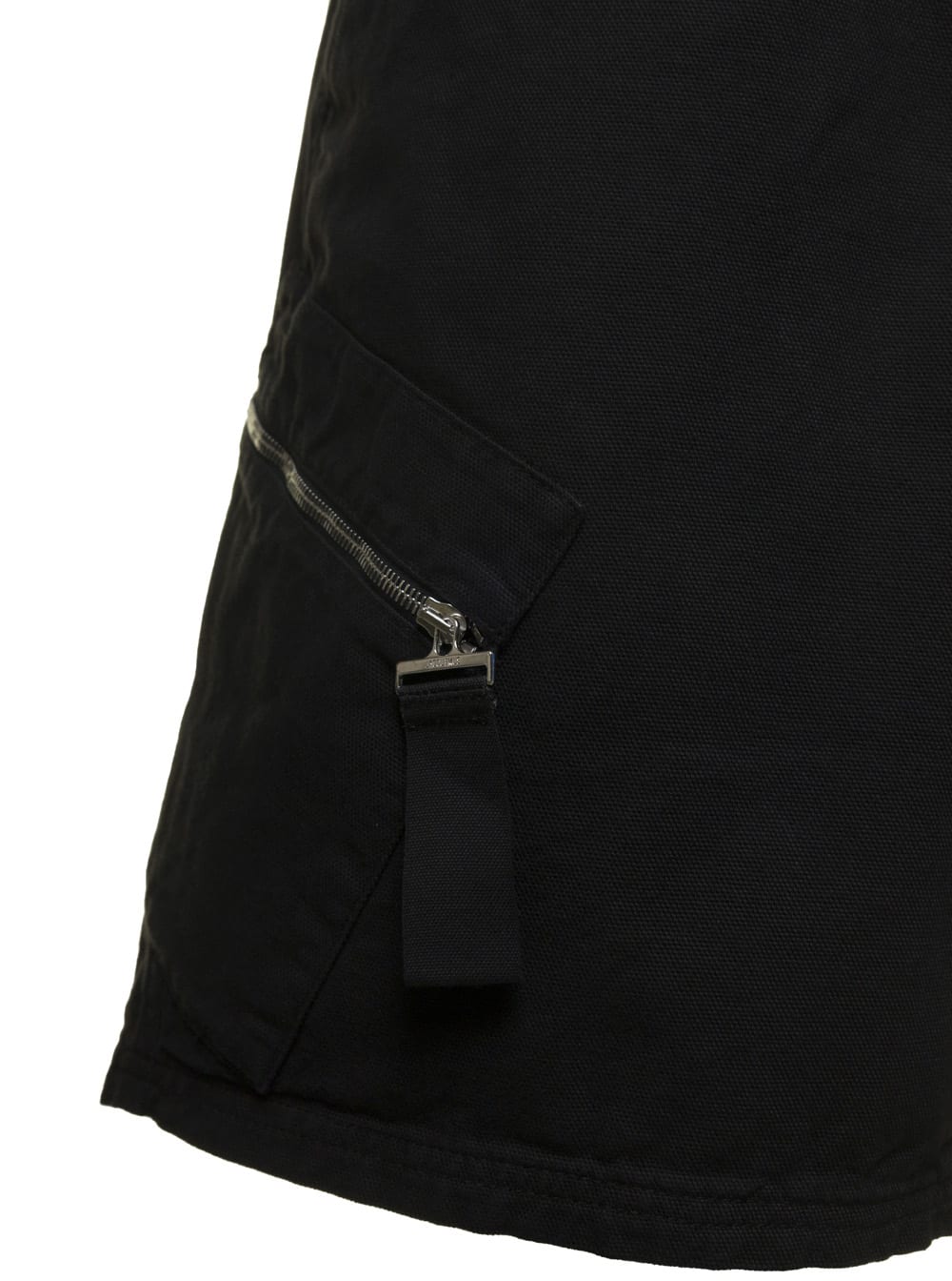 Shop Jacquemus Black Le Shorts In Canvas Cotton Man