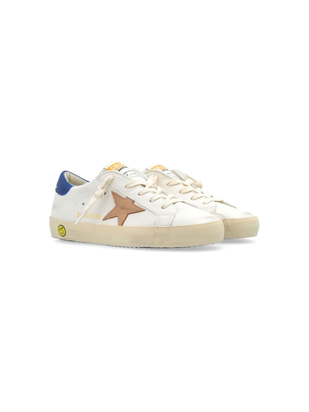 Shop Golden Goose Sneakers Super-star In White