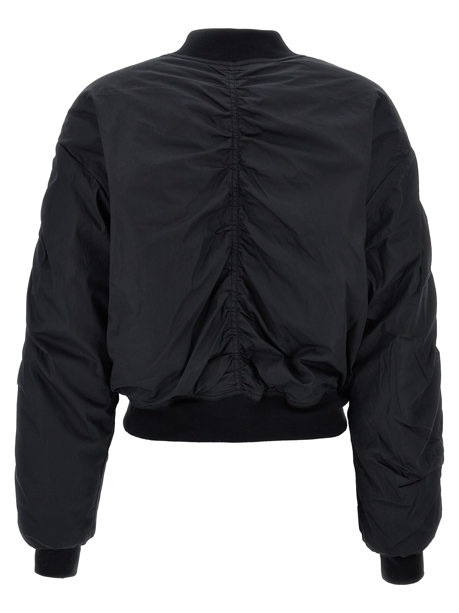 Shop Marant Etoile Bessime Bomber Jacket In Black