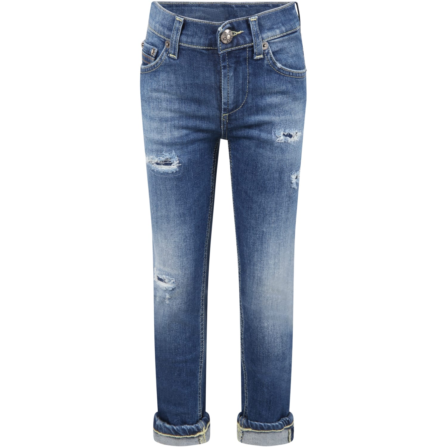 Dondup Light Blue ritchie Jeans For Boy