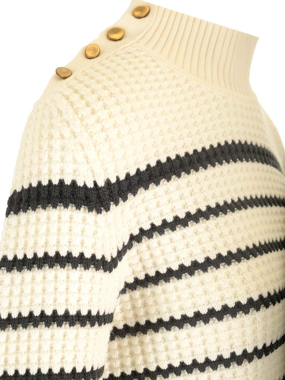 FORTE FORTE STRIPED SWEATER