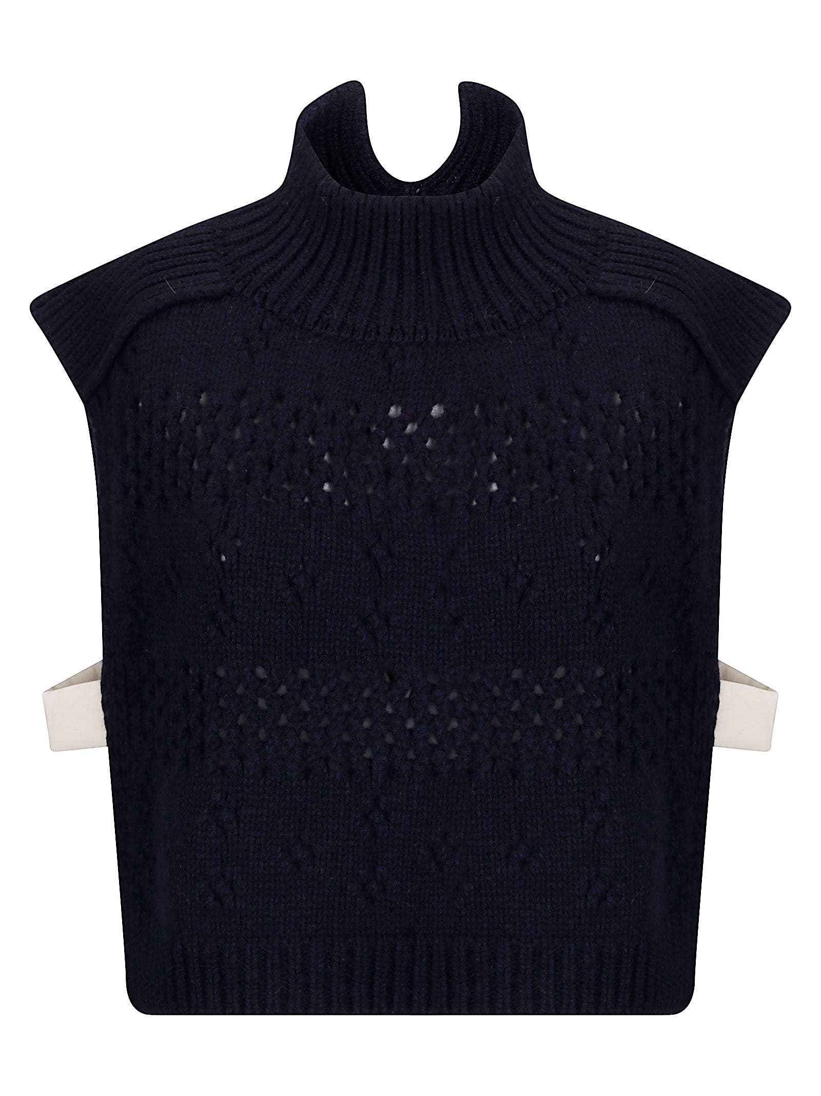 Sibel Saral Fistik Vest In Blue