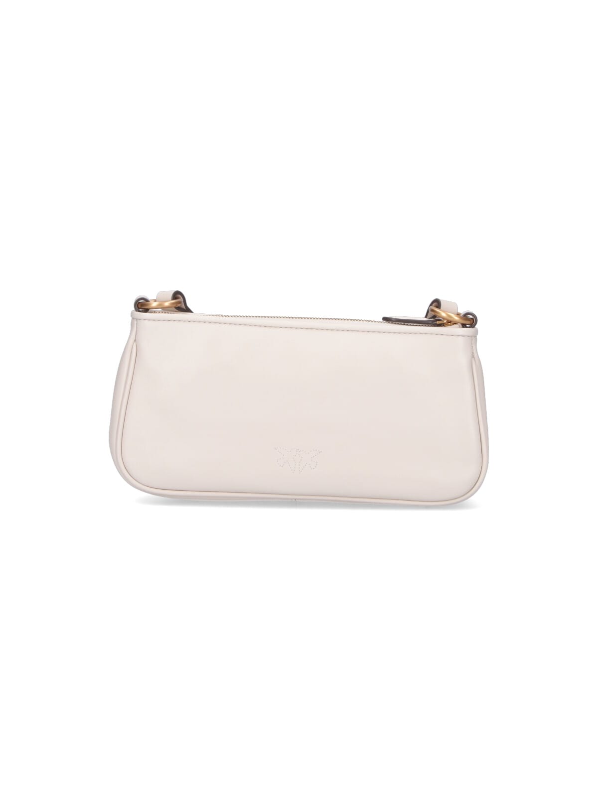 Pinko Mini Shoulder Bag In White