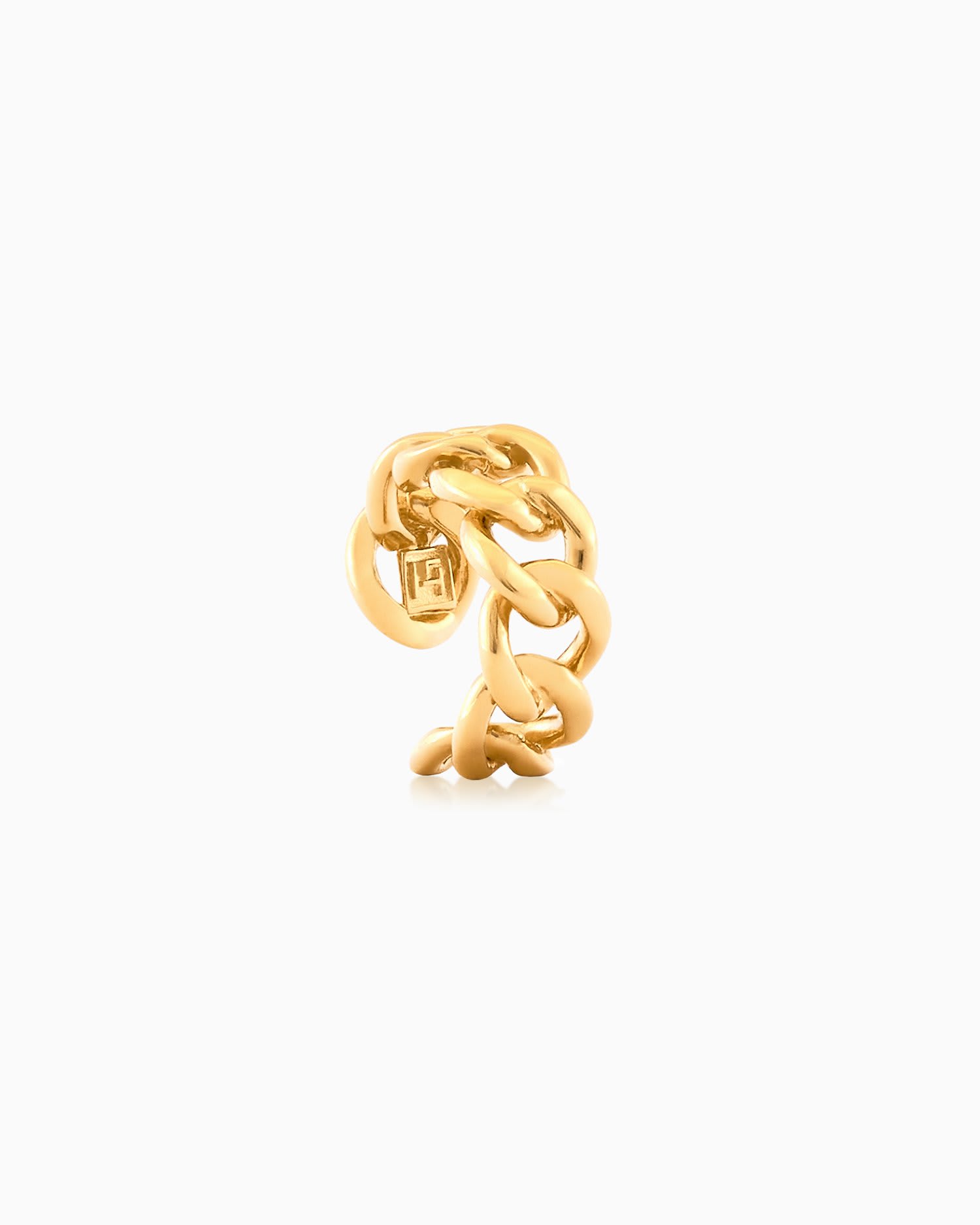 Federica Tosi Ring Chain Gold