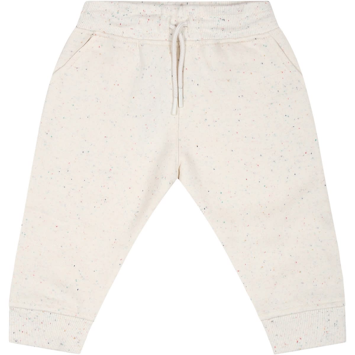 Kenzo Ivory Trousers For Baby Girl