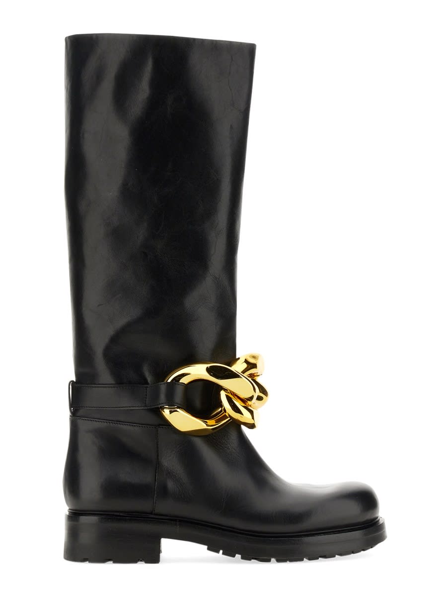 Boot With Chain