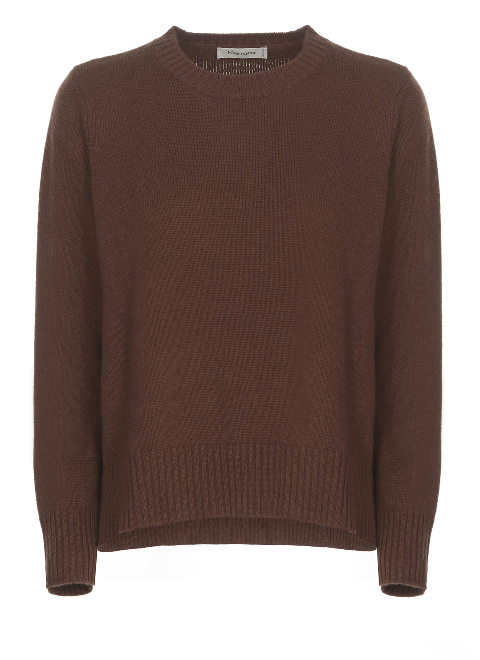 Shop Kangra Wool And Cashmere Sweater In Brown