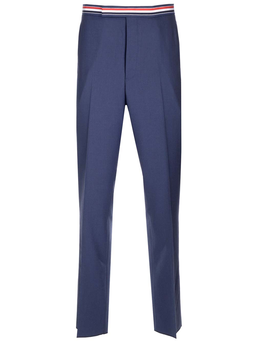 THOM BROWNE RWB BAND CROPPED TROUSERS