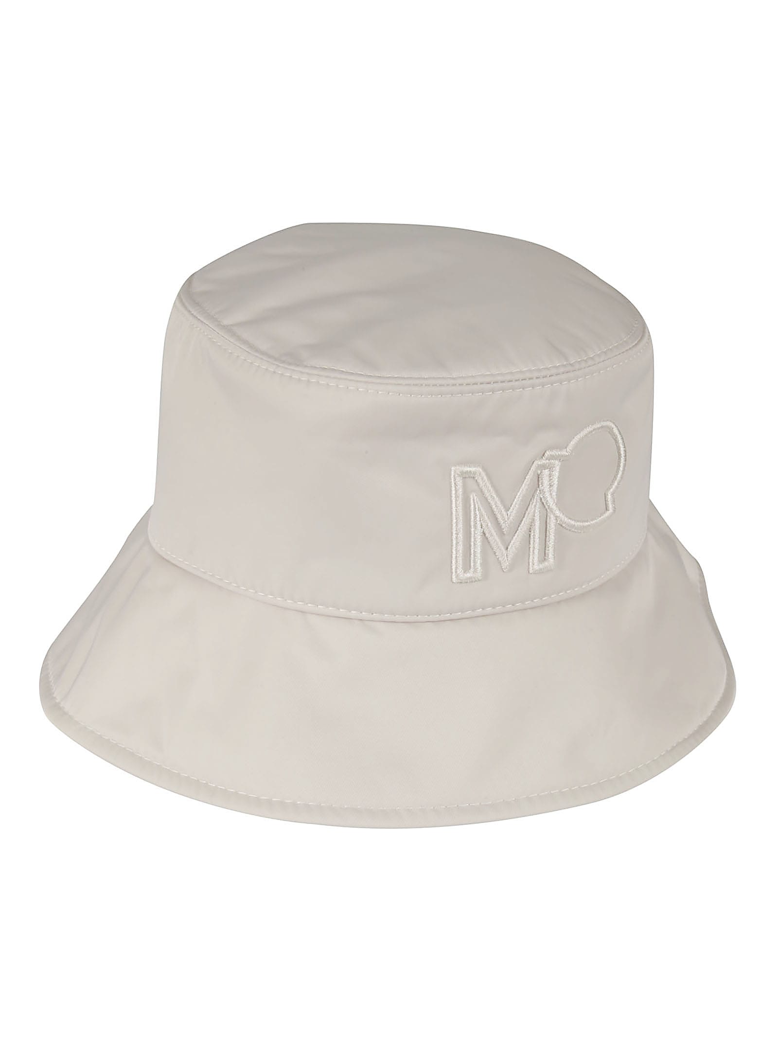 MONCLER EMBROIDERED LOGO BUCKET HAT,3B73310 54A1K201