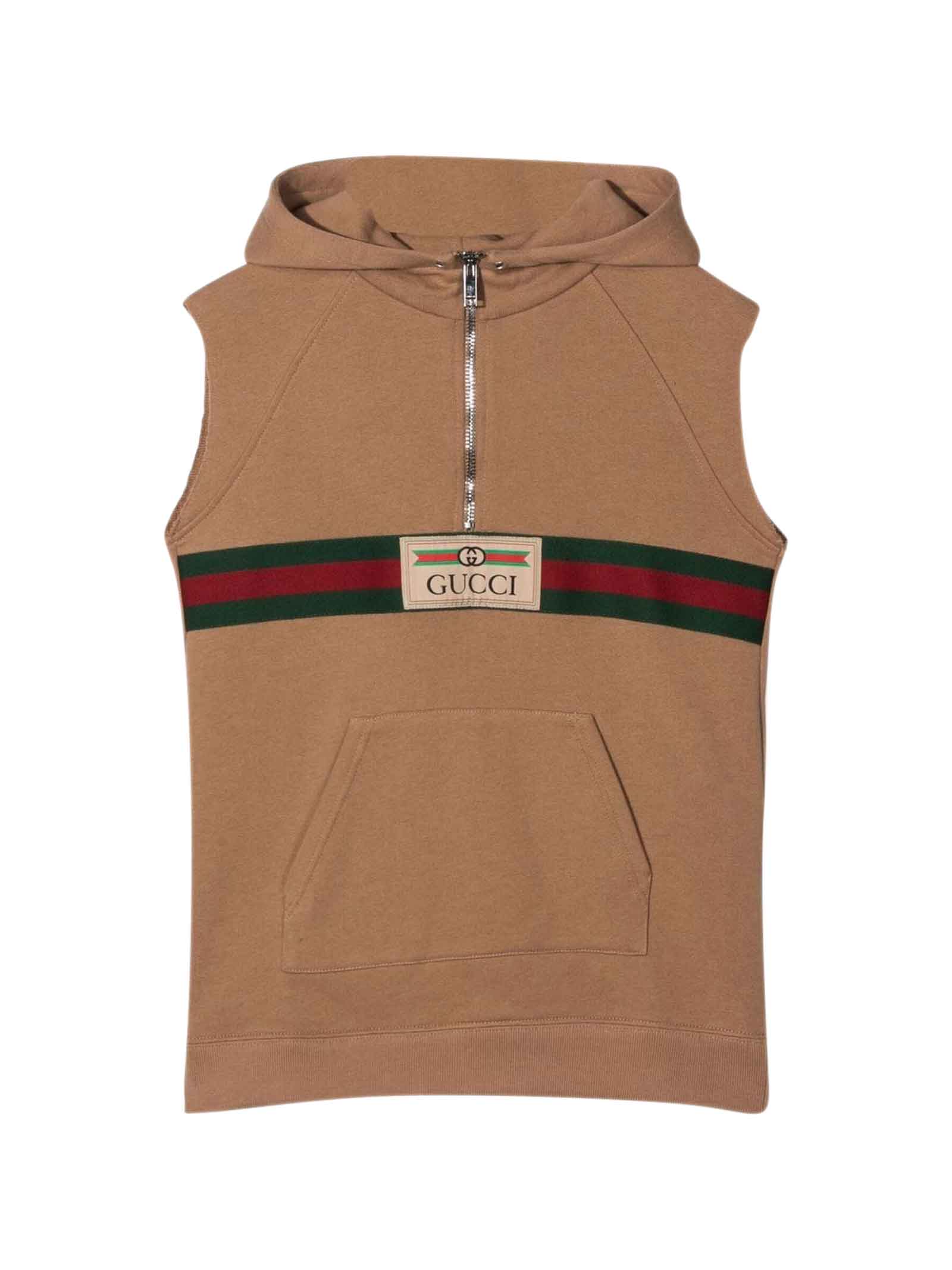 Gucci Brown Dress With Hood