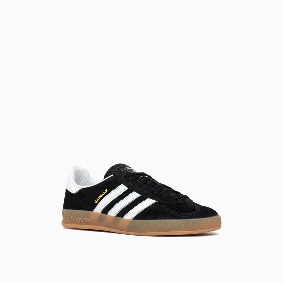 Adidas Originals Adidas Gazelle Indoor Ji2060 Woman Core Black / Cloud White / Gum In Black