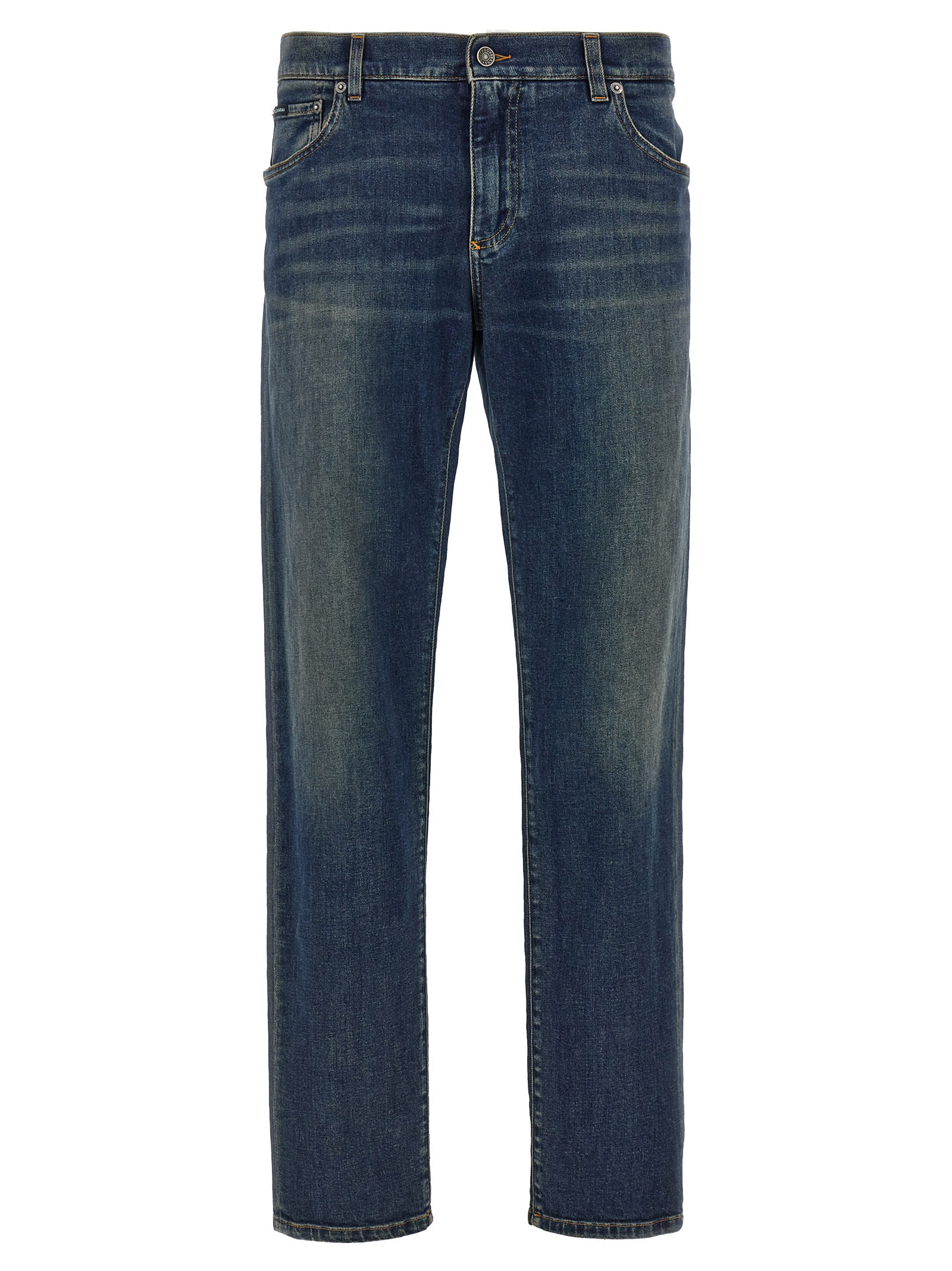 Shop Dolce & Gabbana Palermo Jeans In Blue