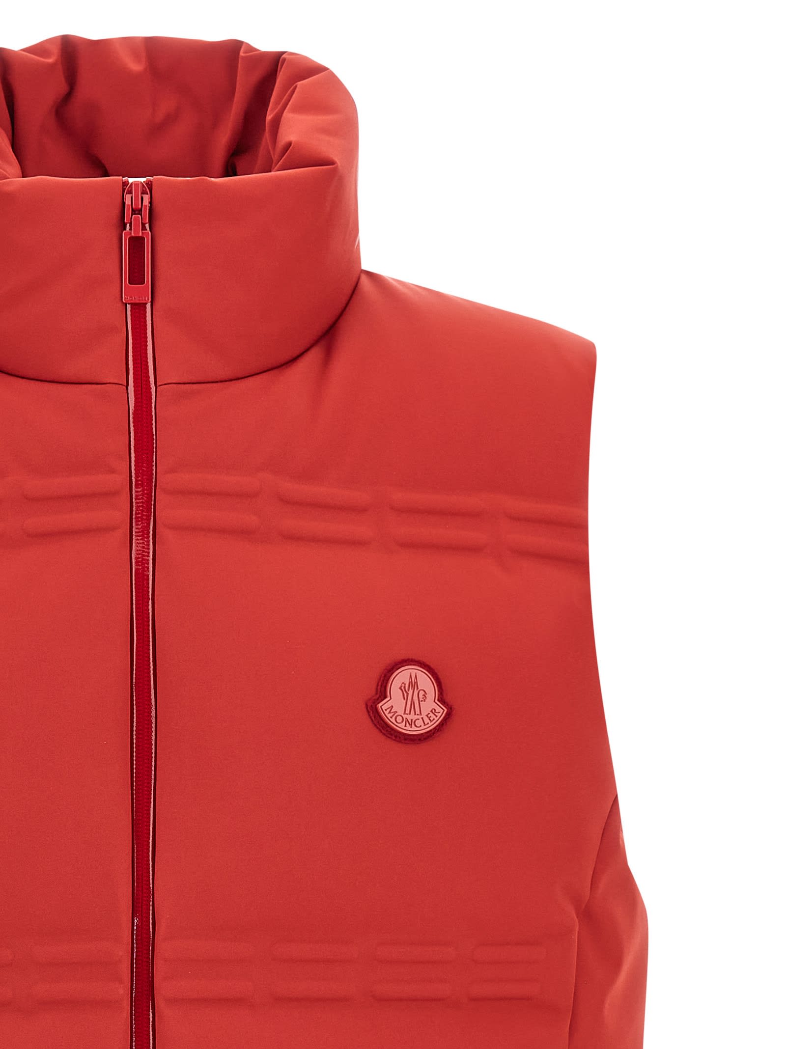Moncler Genius Moncler X Asap Rocky Sparky Vest In Red