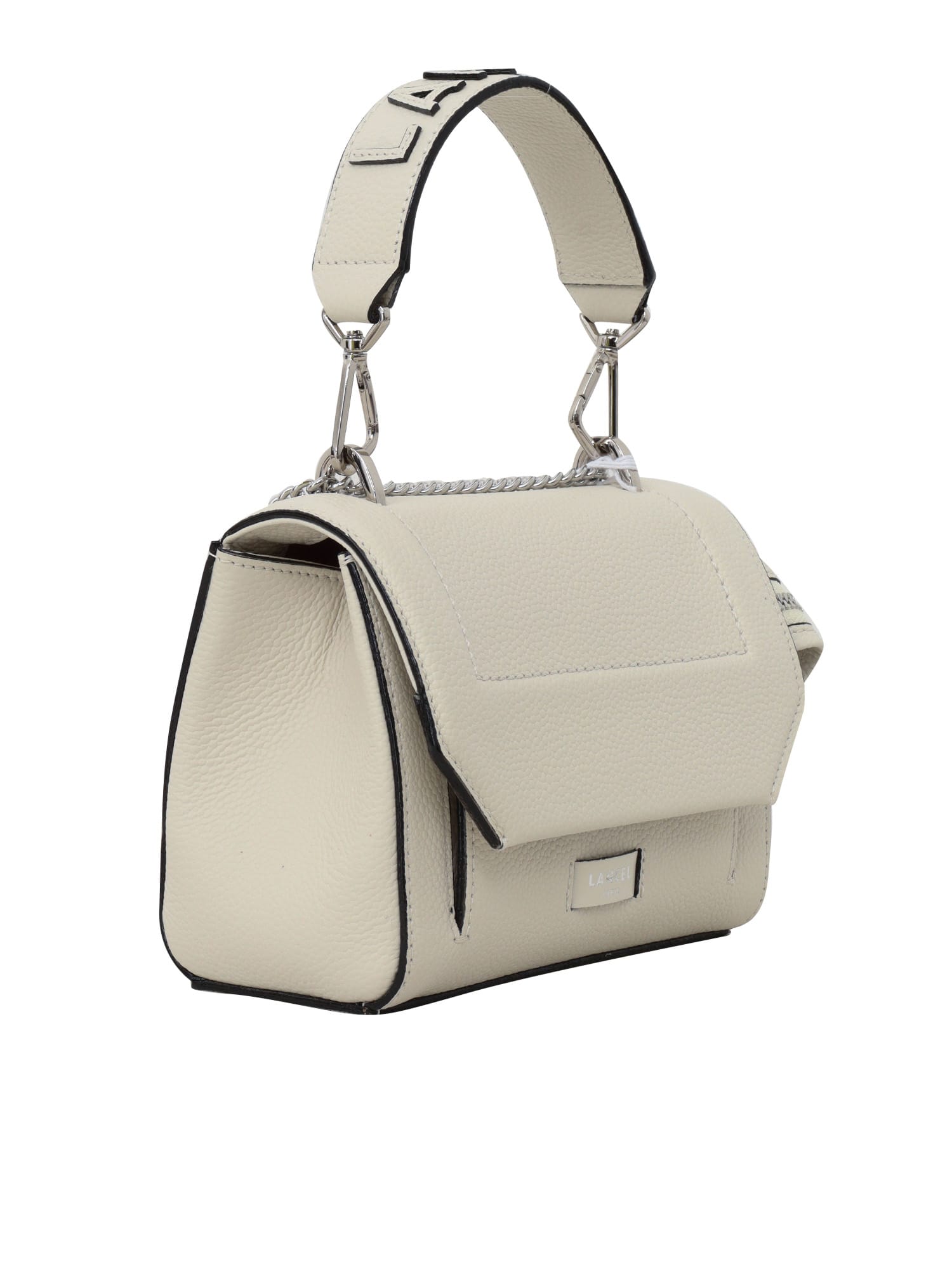 Shop Lancel Rabat Bag S In White