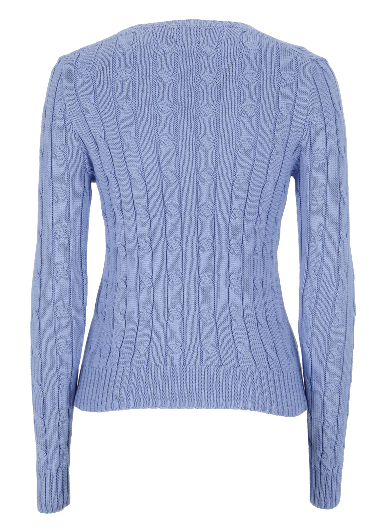 Shop Ralph Lauren Sweater With Pony In Blue