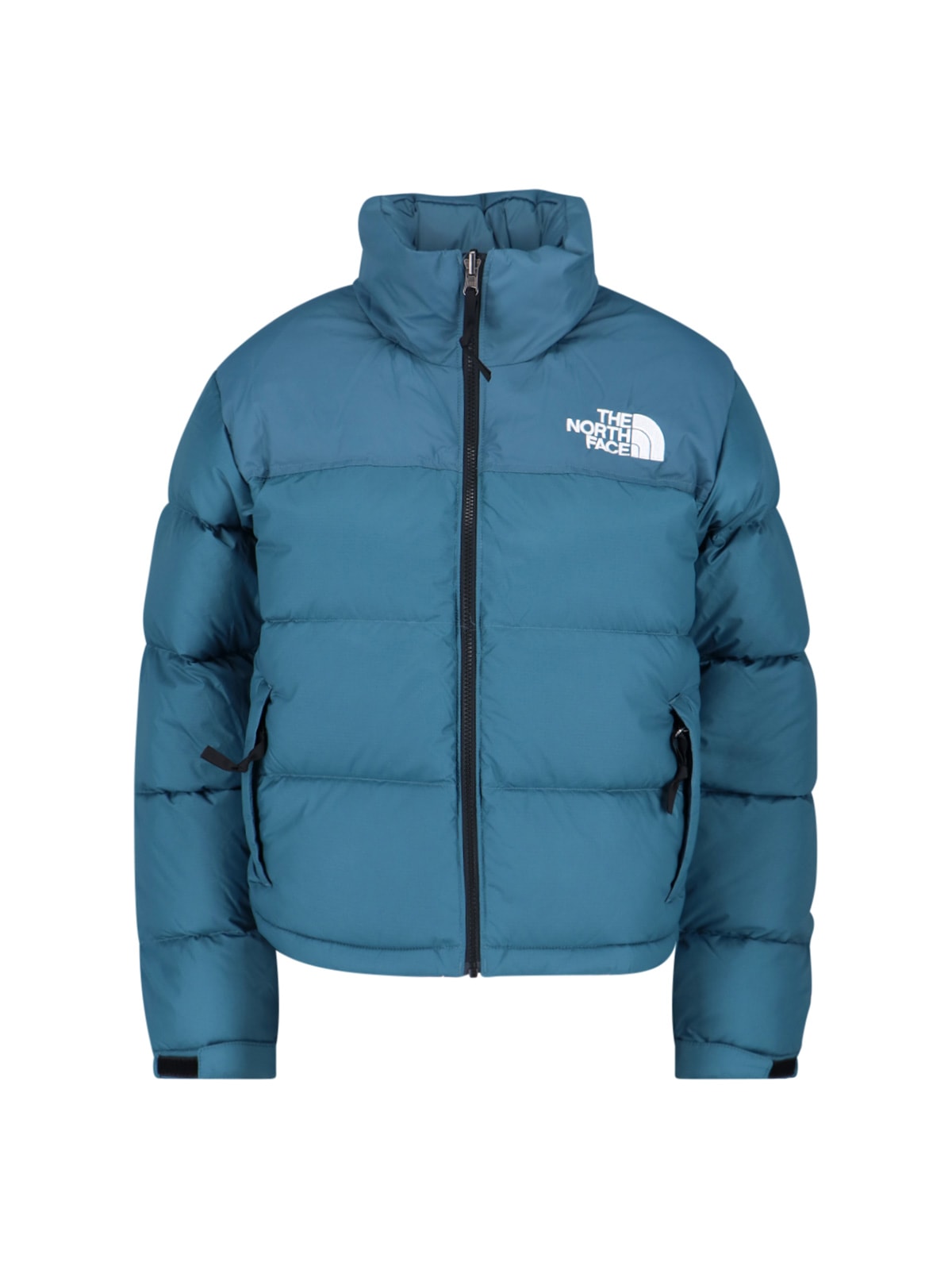 The North Face Relaxed Fit Jacket High Collar In Blue