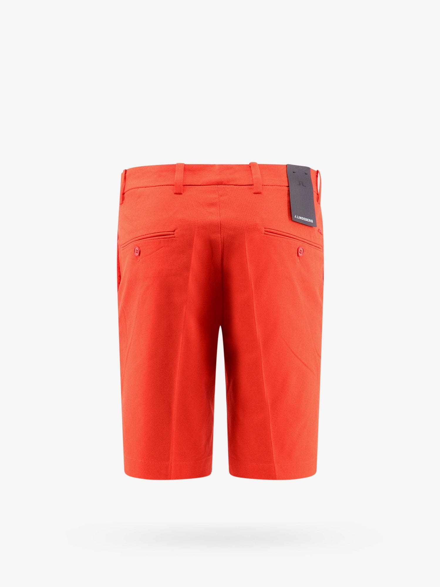 Shop J. Lindeberg Technical Fabric Bermuda Shorts In Red