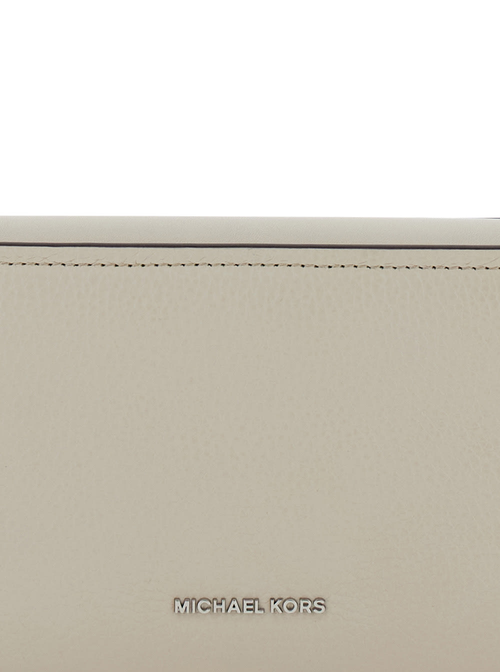Michael Kors Beige Shoulder Bag With Logo Lettering On The Front And Adjustable And Removable Shoulder Strap In H In Light Sand