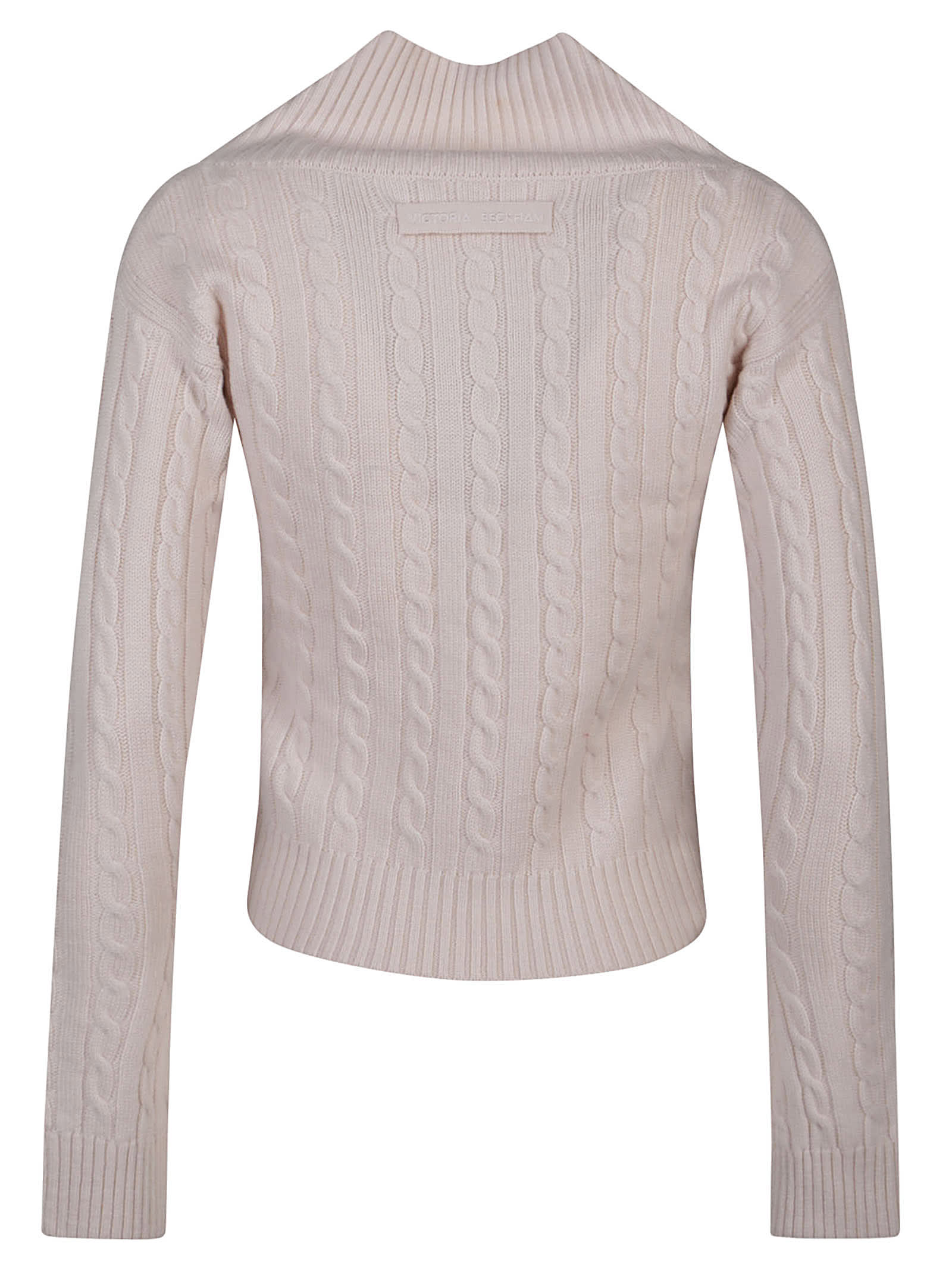 VICTORIA BECKHAM WRAP DETAIL SWEATER 