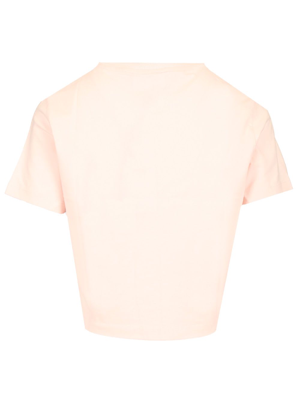 Shop Maison Kitsuné Crop T-shirt