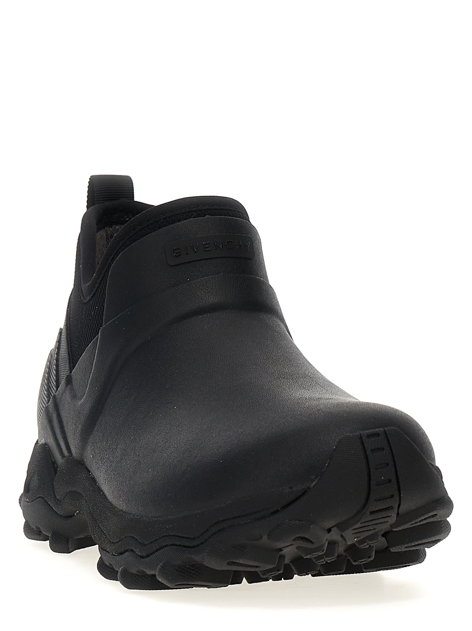 Shop Givenchy Bogs Low Ankle Boots In Black