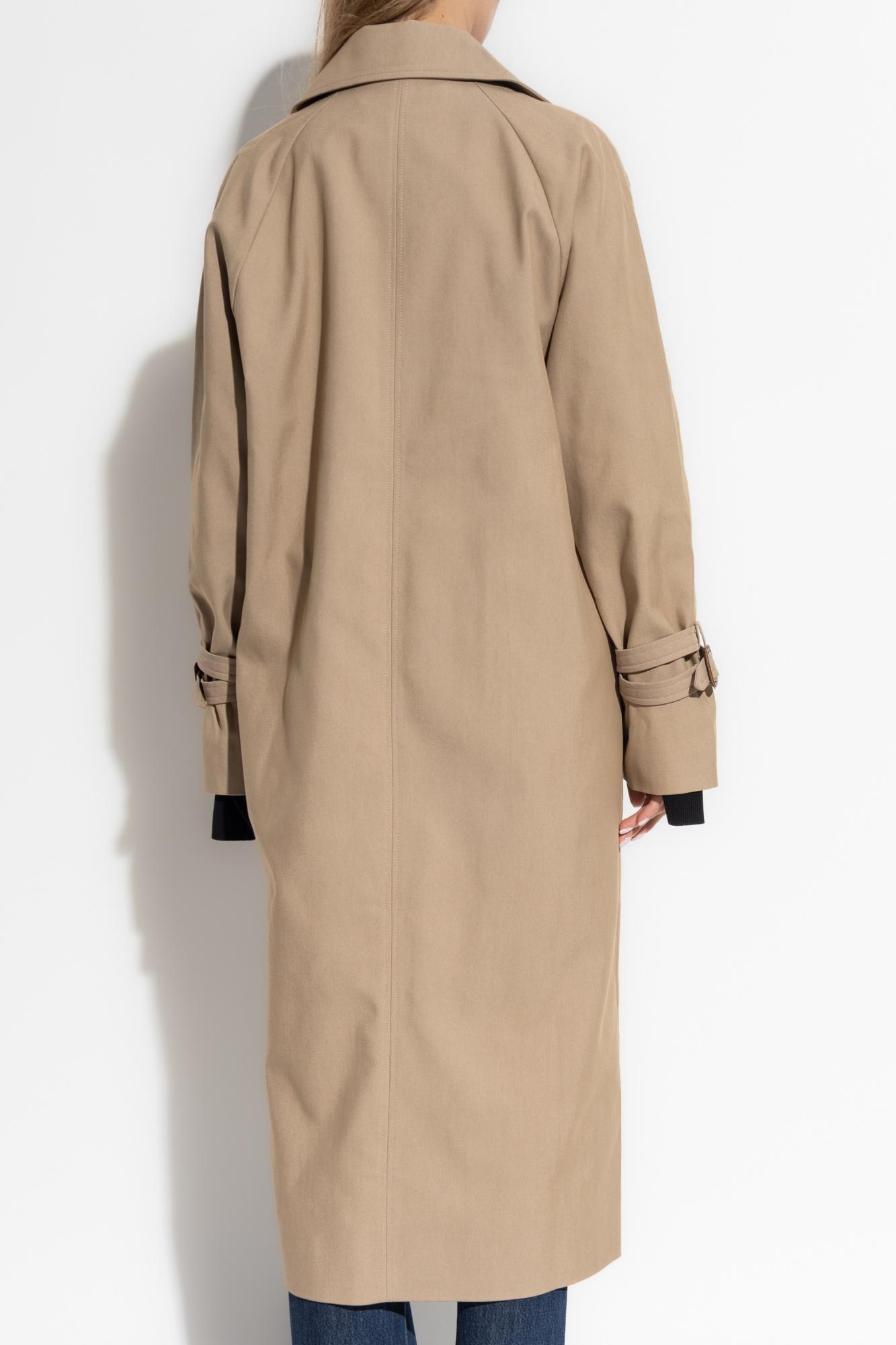 Totême Toteme Double-breasted Trench Coat In Brown