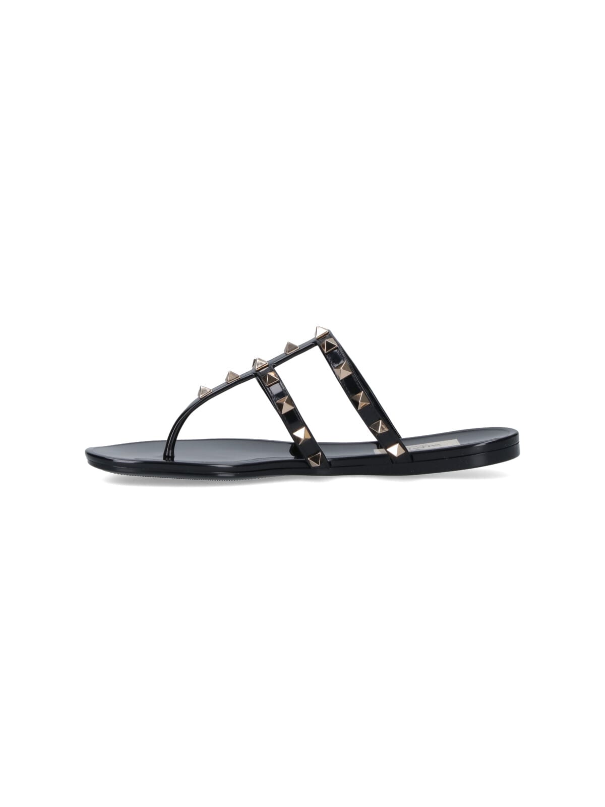 Valentino Stylish Sandals Featuring Studded Open Toe In Black