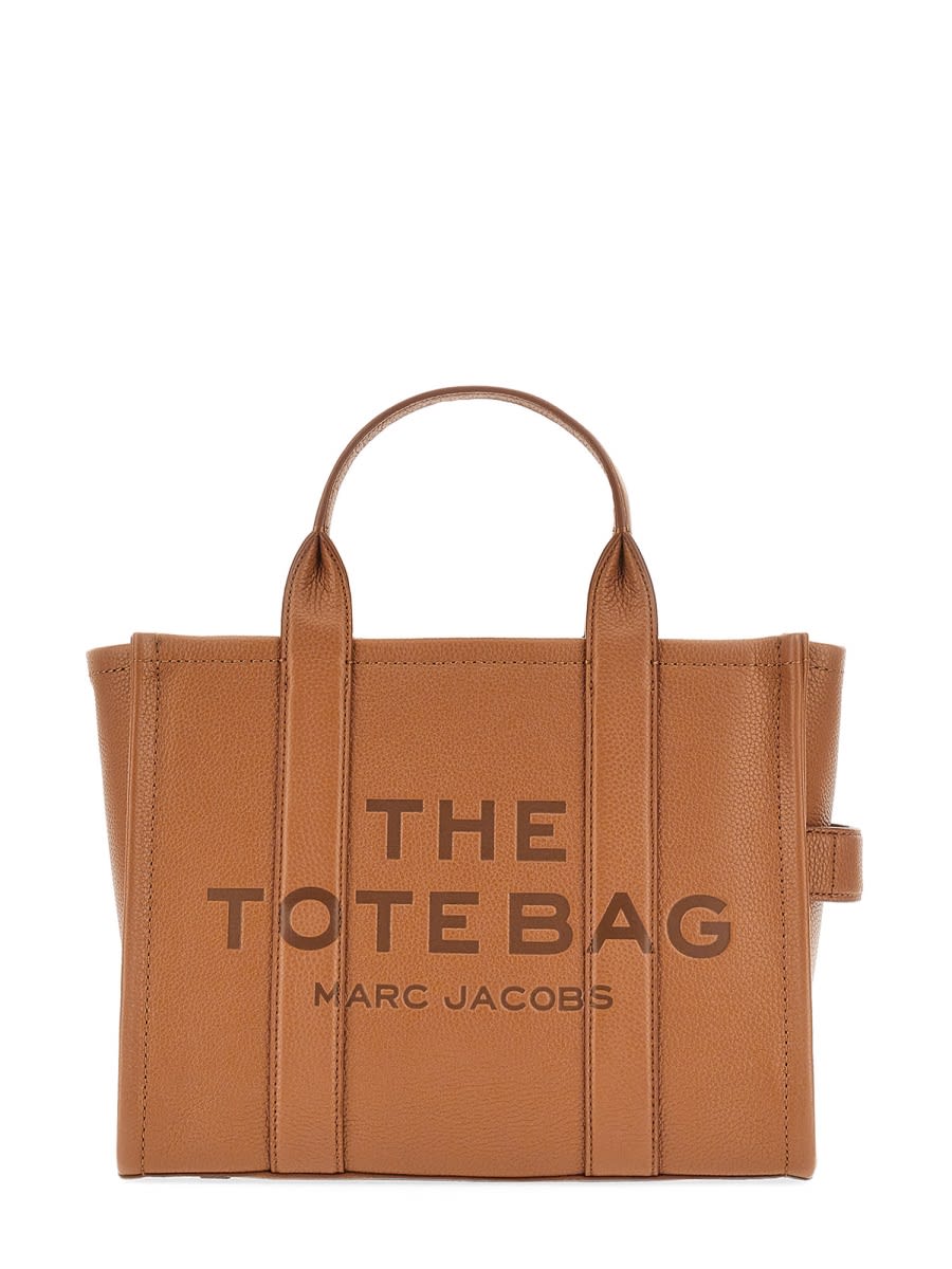 Marc Jacobs Borsa The Tote Medium In Brown