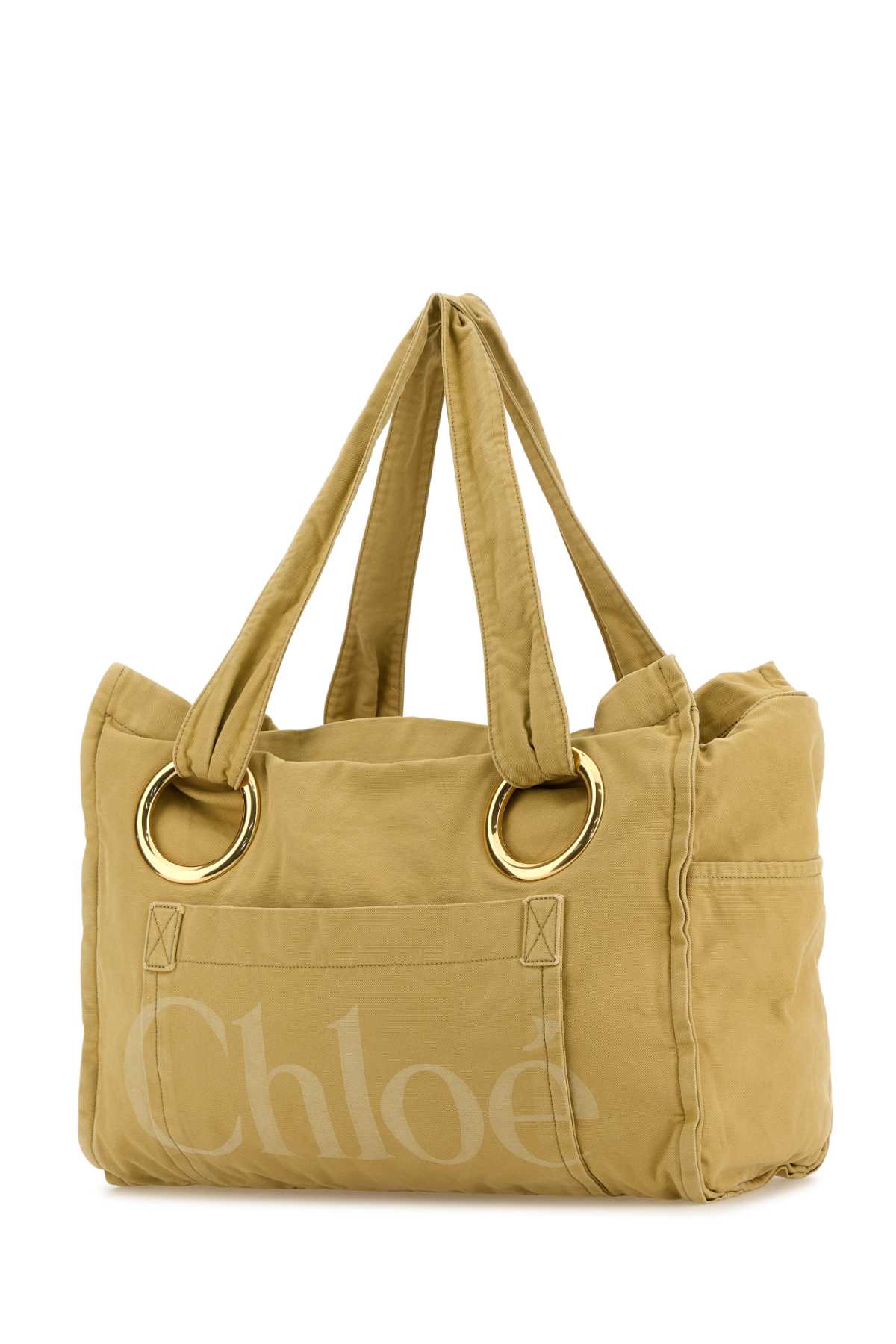Chloé Chloe Women Mustard Canvas Shopping Bag