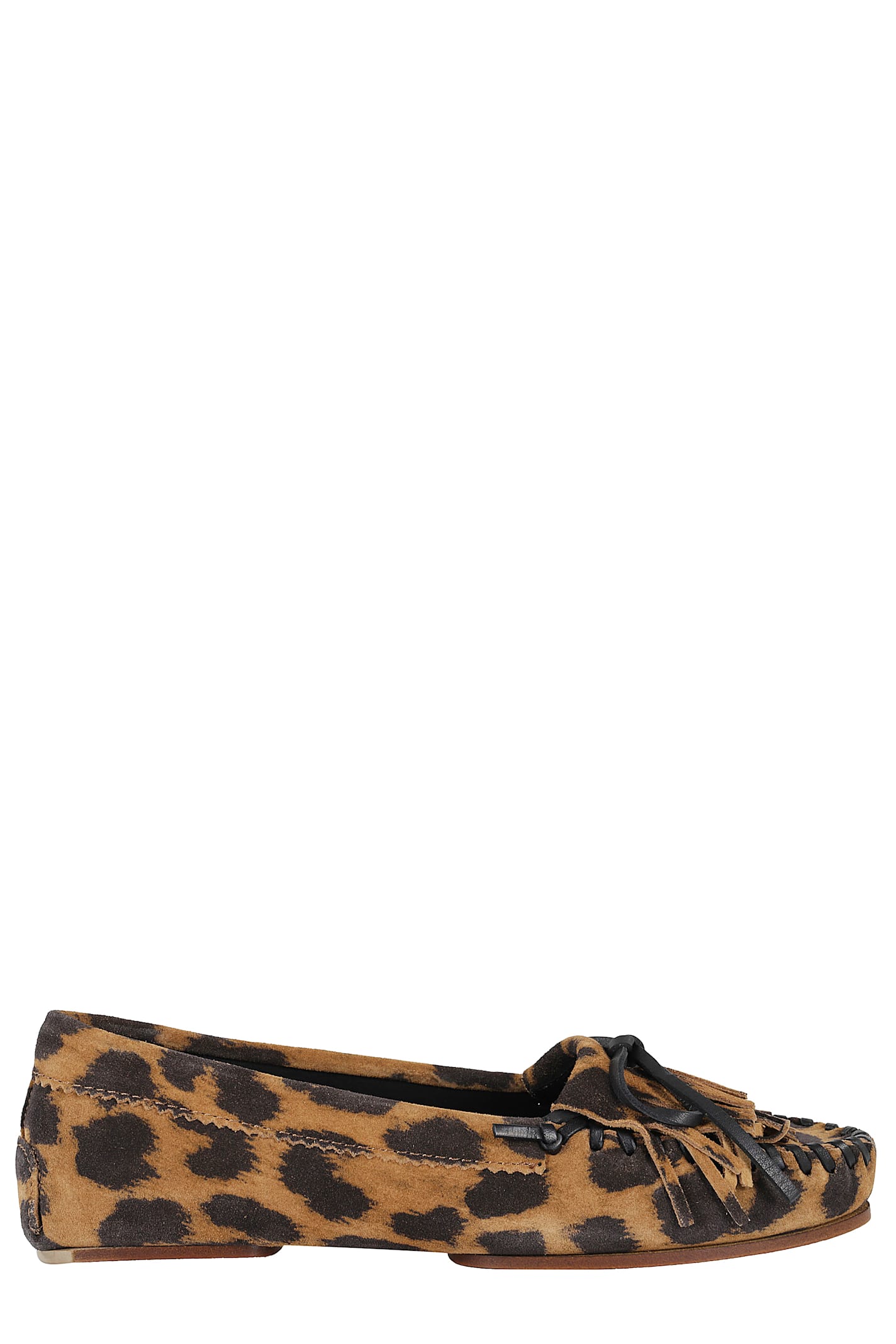 Shop Paris Texas Indiana Loafer In Natural Leopard