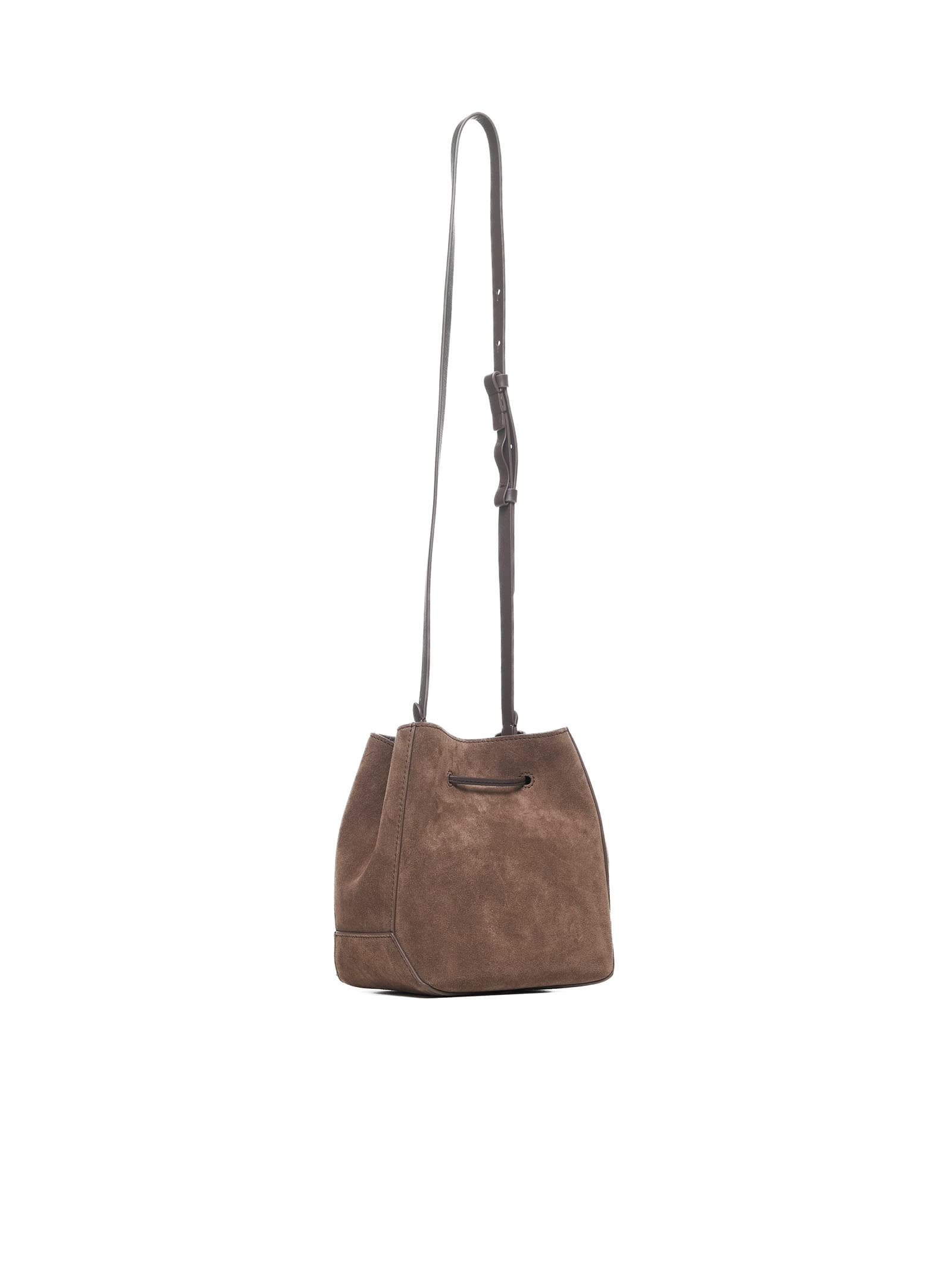 Shop Brunello Cucinelli Shoulder Bag In Brown