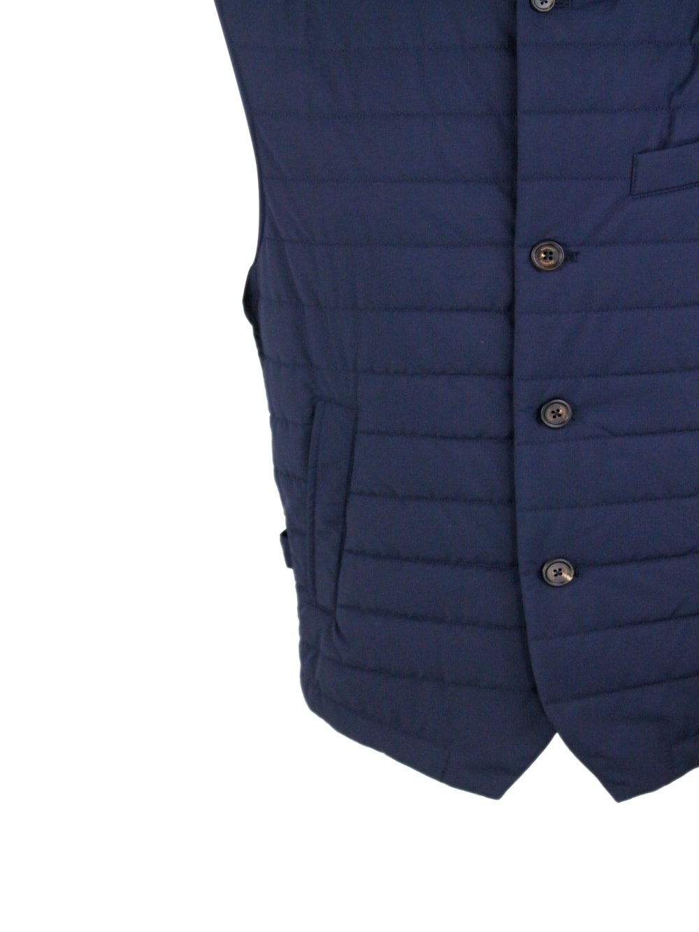 Eleventy Vest In Blue