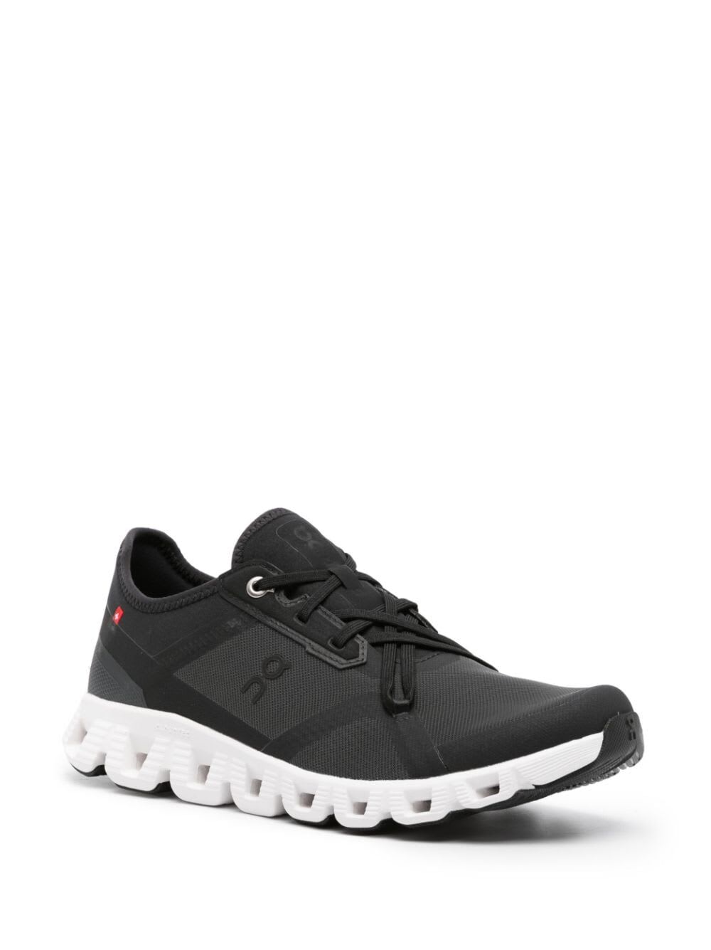 Shop On Cloud X 3 Ad Sneakers In Black White