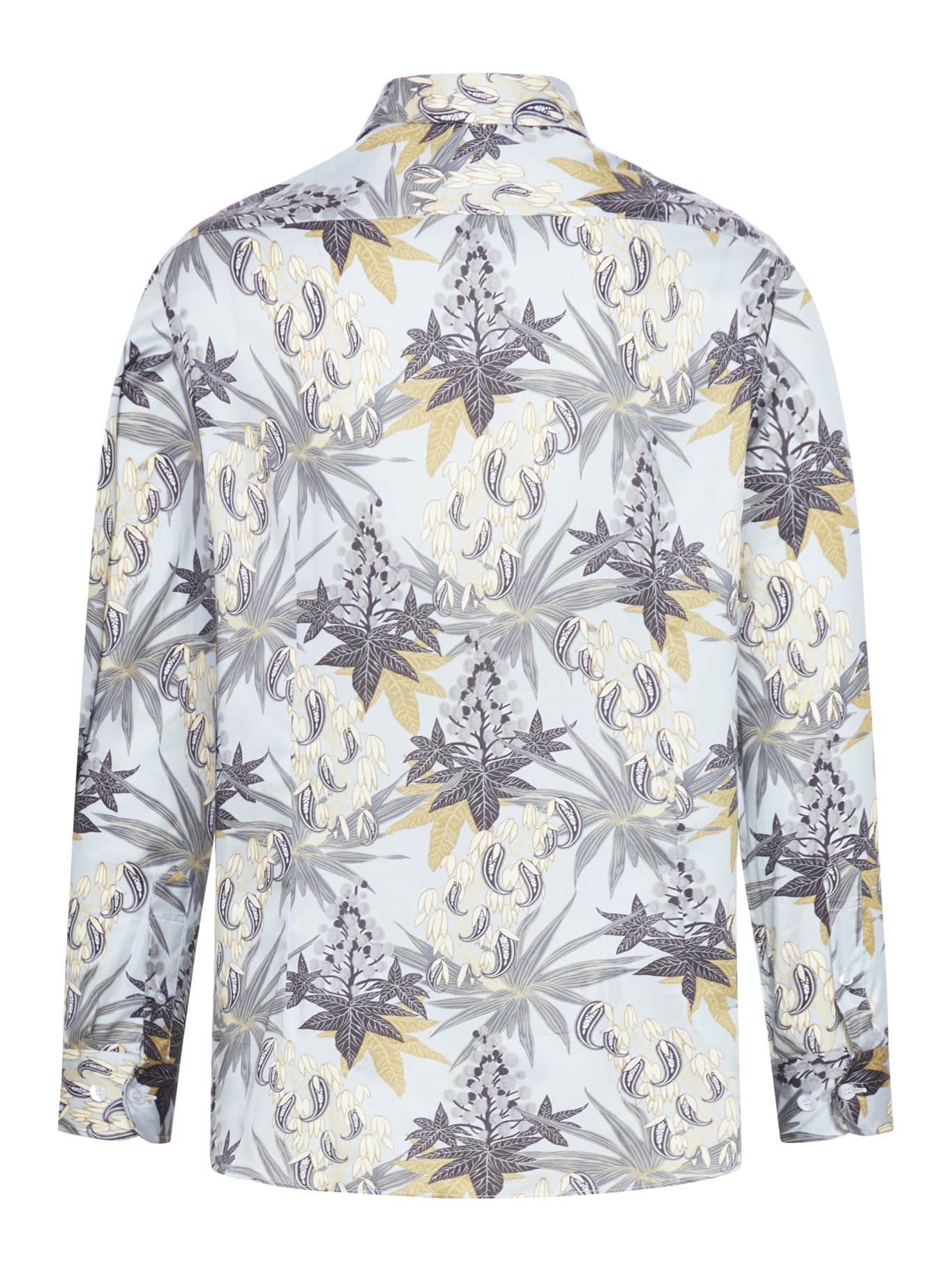 Shop Etro Patterned Long-sleeved Shirt In Multi