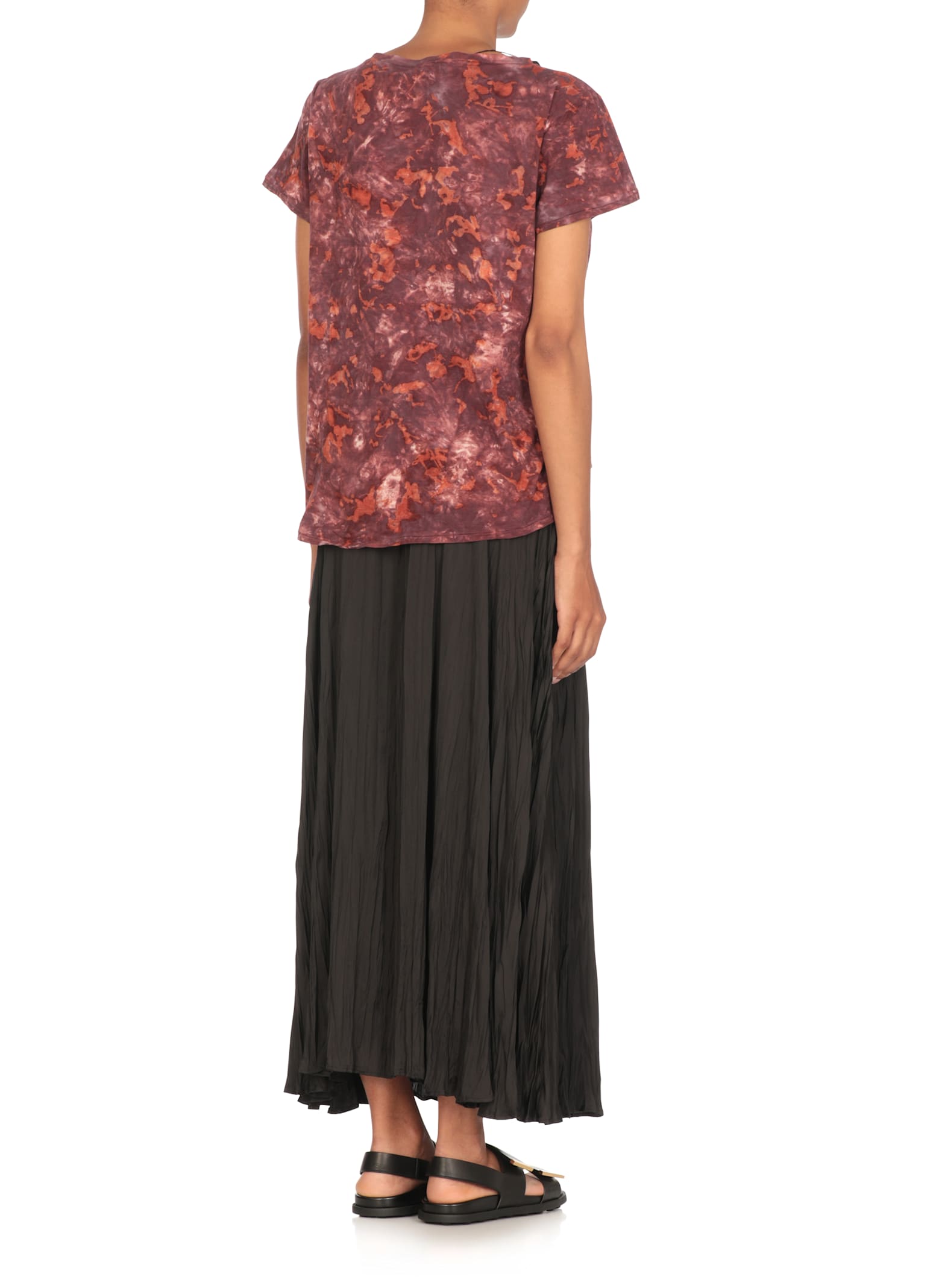 Avant Toi Purple Cotton Knit Top