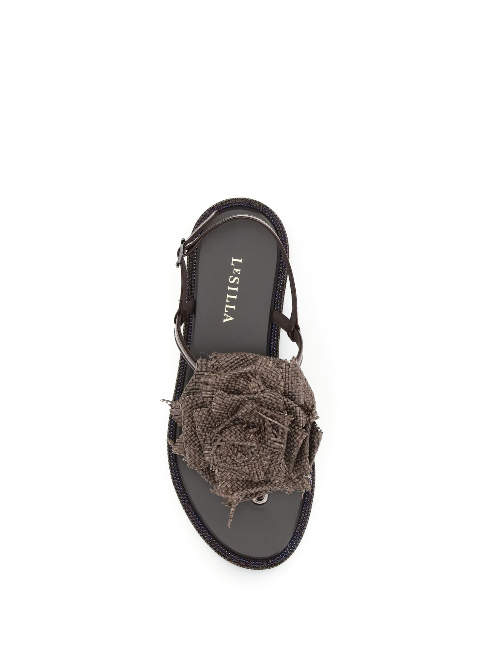 Le Silla Rose Sandals In Brown